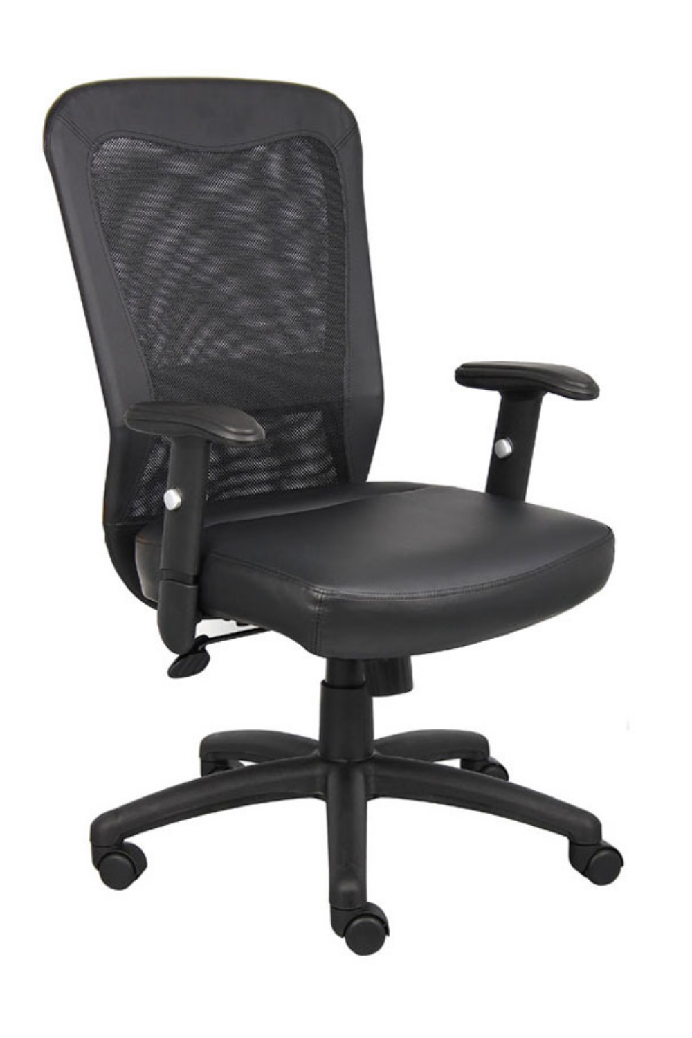 Ergonomic Boss Task Mesh Back Office Chair B580 - Adjustable Height & Lumbar Support for Comfortable All-Day Work - Perfect for Home Office, Corporate Workspaces & Executive Desks
