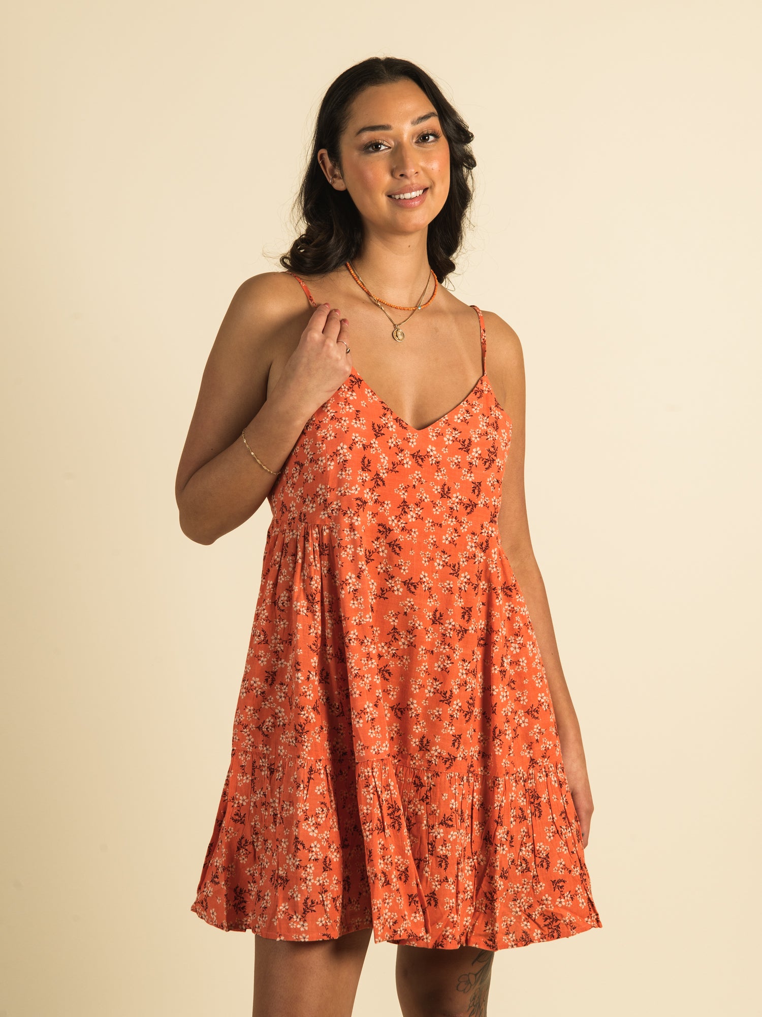 BILA77 Jamie Floral Print Dress - Women's Summer Casual Flowy Maxi Dress for Beach, Vacation & Outdoor Events - Clearance Sale