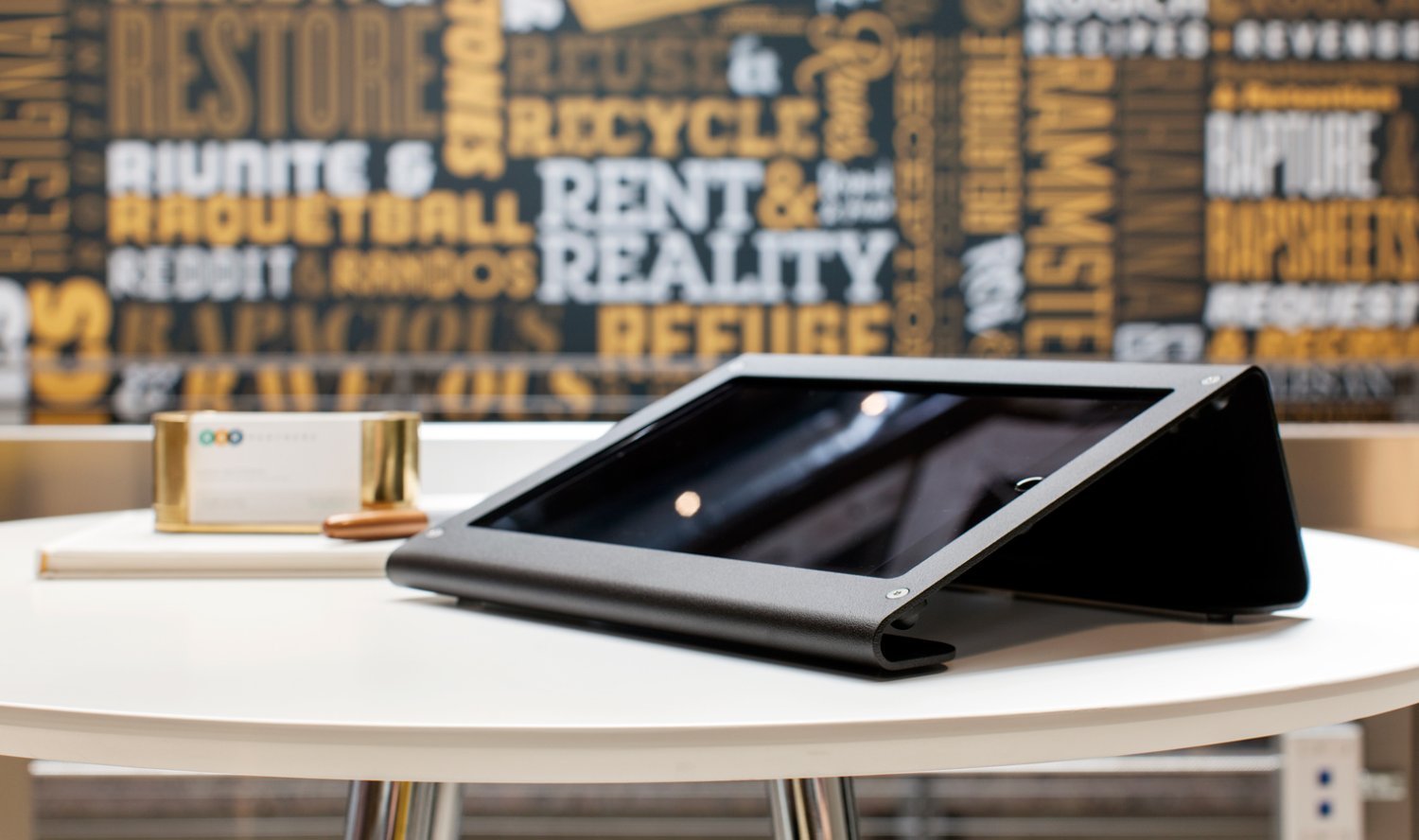 Kensington Windfall Tablet Stand Holder for iPad Air/Air 2/Pro 9.7 - Adjustable Desktop Stand by Heckler Design (K67952US) - Perfect for Home Office, Video Calls & Hands-Free Viewing
