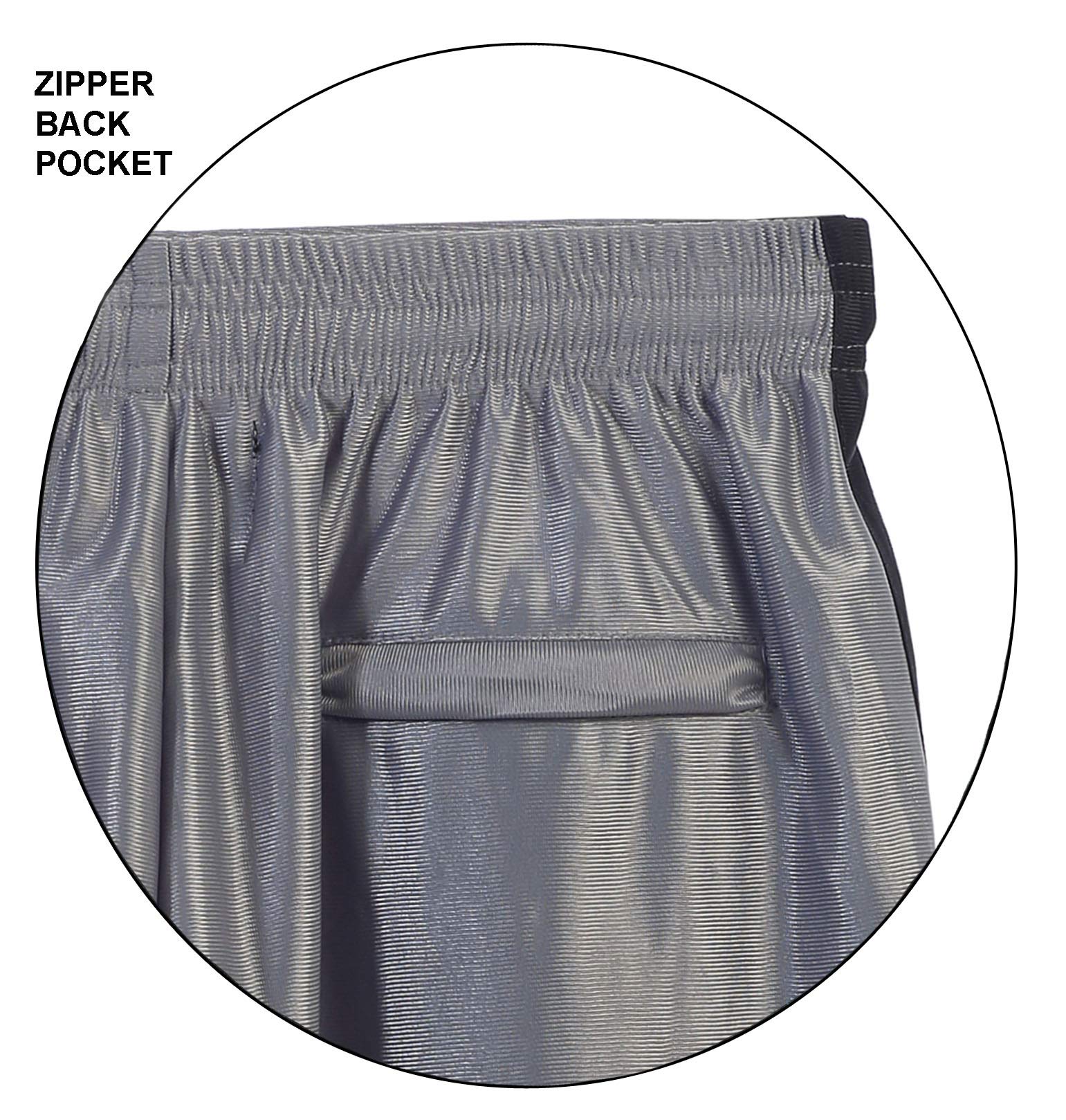 Gioberti Men's Athletic Basketball Shorts - Elastic Waistband, Breathable Fabric for Sports & Casual Wear - Perfect for Basketball, Gym, Running, and Everyday Comfort