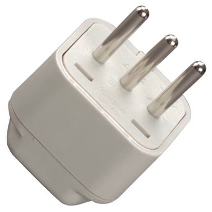 Grounded Adapter Plug - US to Italy Travel Converter with CE Certification | Perfect for Charging Devices in Italy