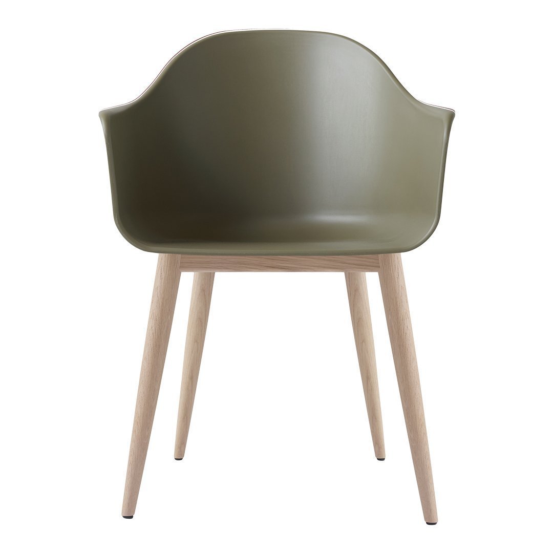 Norm Architects Harbour Chair by Menu - Modern Scandinavian Dining Chair for Home & Office - Perfect for Living Rooms, Dining Areas, and Workspaces