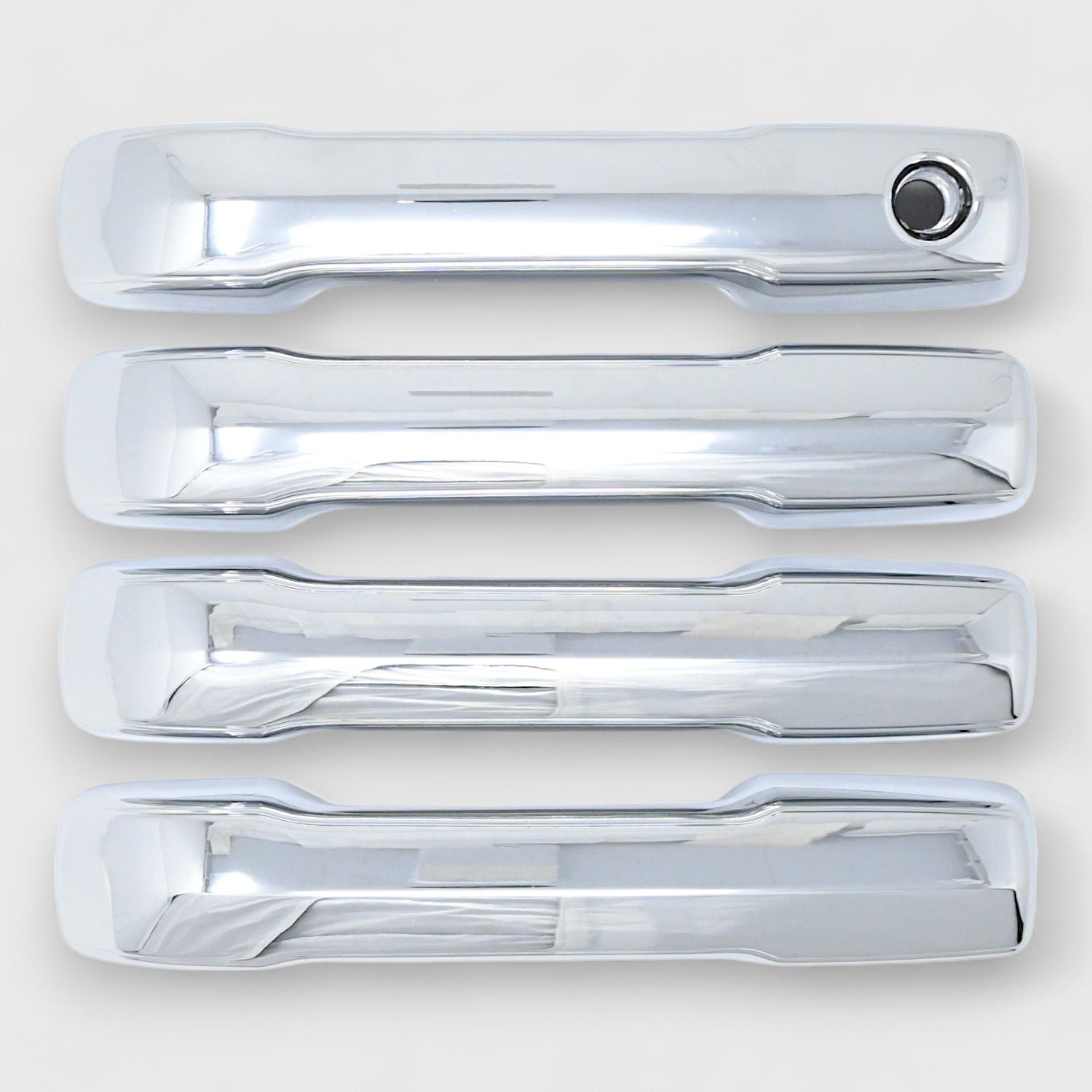 Chrome Door Handle Cover DH333 - Premium Stainless Steel Protection for Cars & Trucks - Perfect for Weatherproofing & Anti-Theft Security