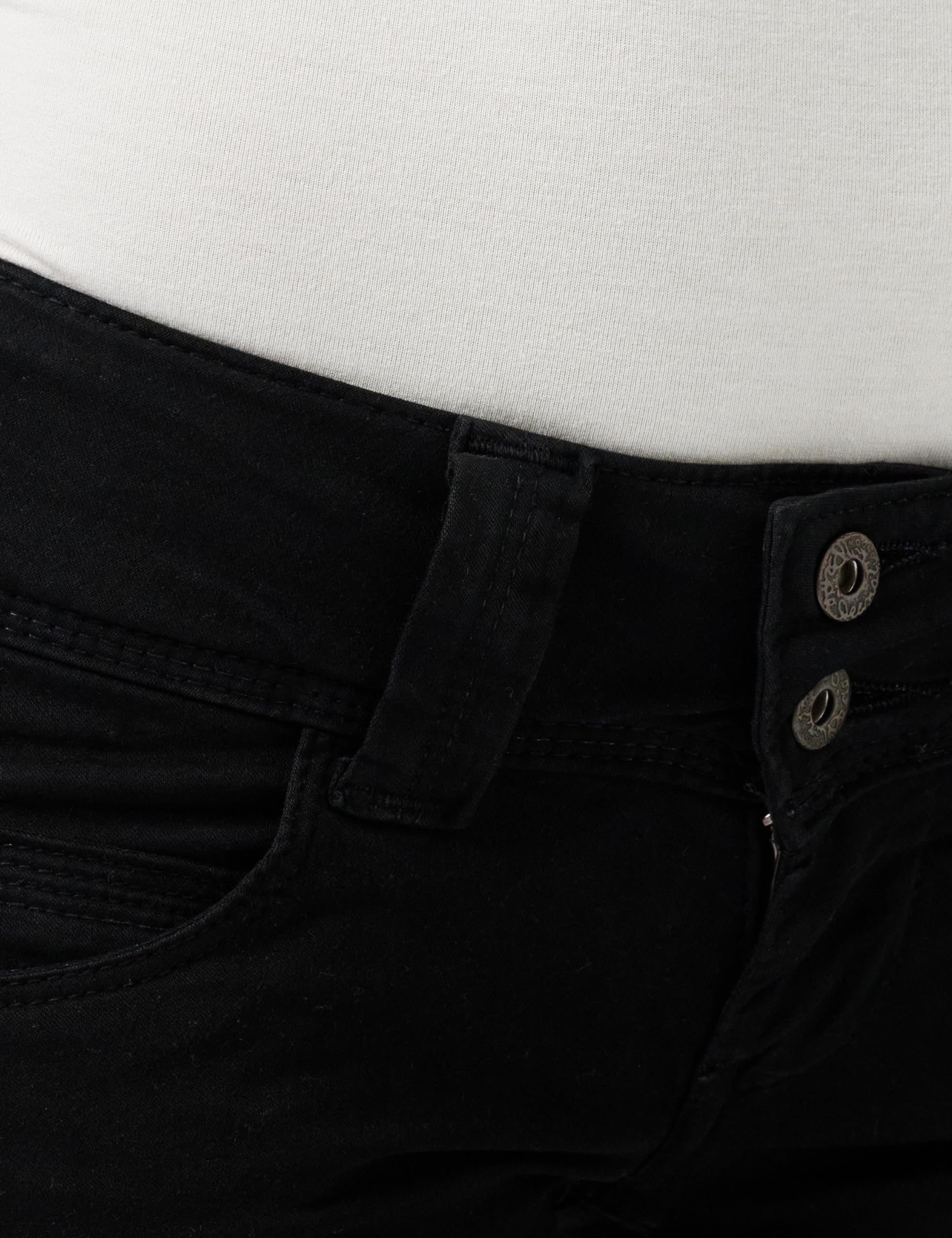 Pepe Jeans Venus Women's Black 5-Pocket Trousers Pants - Size EU 36/38 (US 27/30) - Slim Fit Stretch Denim Jeans for Casual Wear & Office Outfits