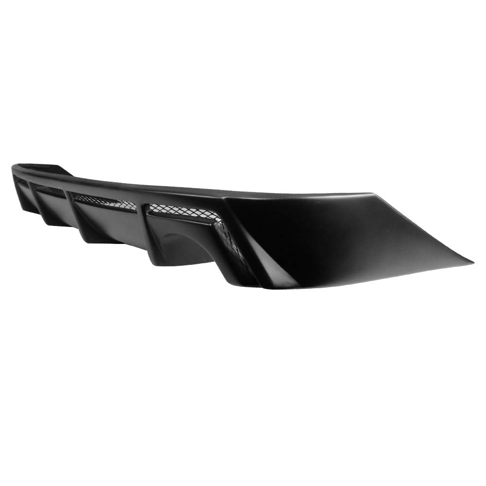 FREEMOTOR802 Rear Bumper Diffuser for 2014-2016 Lexus IS F Sport - Unpainted Black PP Spoiler | Perfect for Car Upgrades & Performance Enhancement