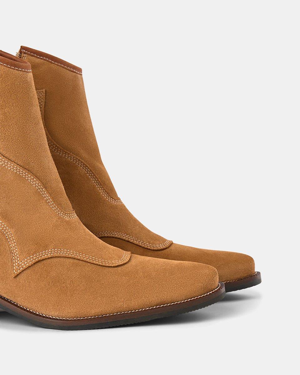 Arietta Women's Knee High Boots in Camel Brown - Stylish & Comfortable for Fall & Winter Fashion