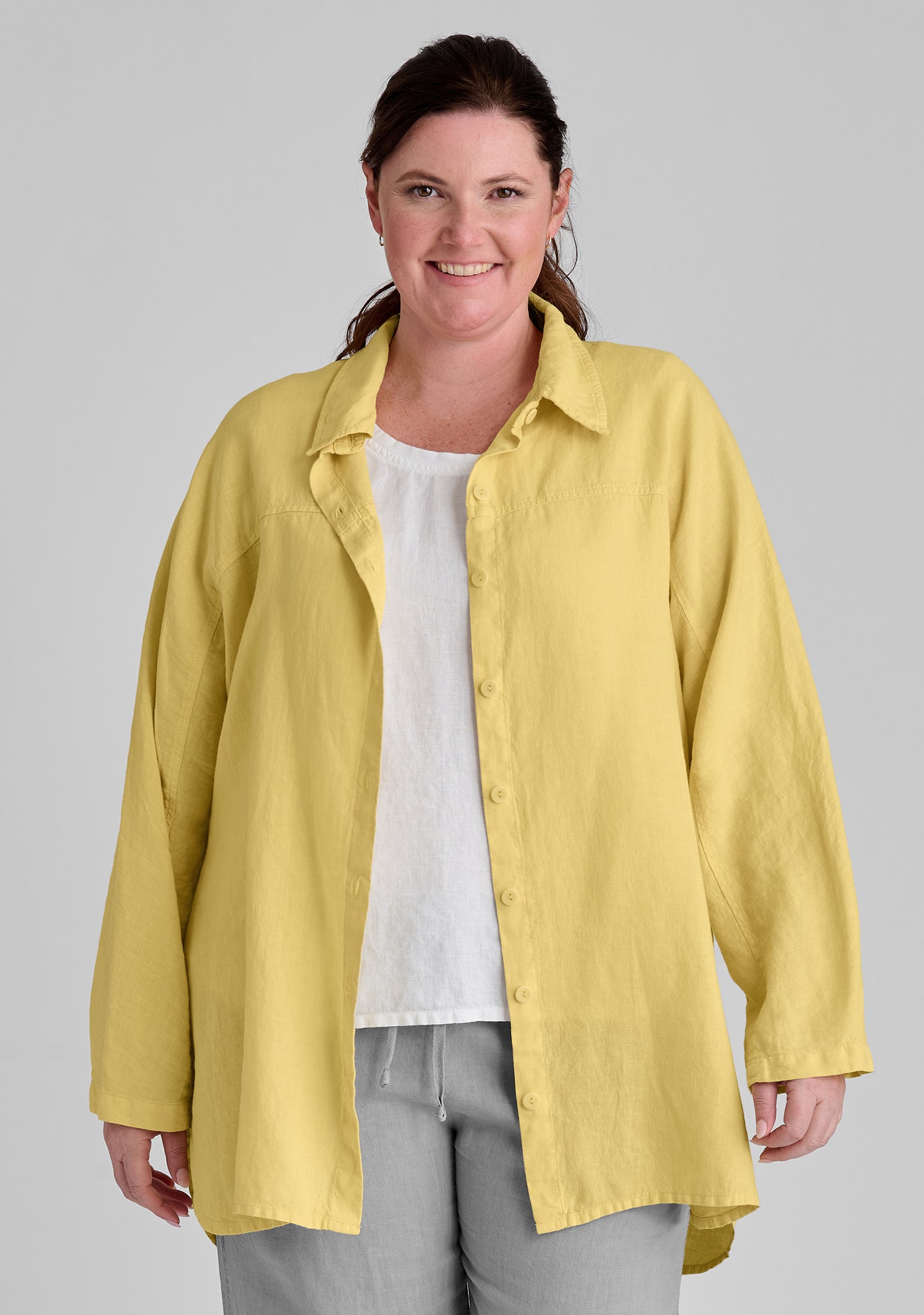 Stylish Linen Button Down Shirt for Men & Women | Breathable Summer Casual Shirt | Perfect for Office, Beach & Date Nights