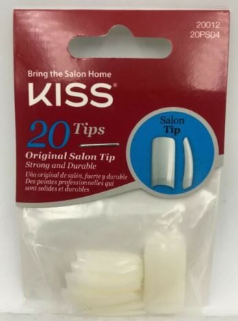 KISS Bring Home The Salon Nail Tips - 20 Pieces Professional False Nails for At-Home Manicures & Salon-Quality Results | Perfect for Parties, Weddings & Special Occasions