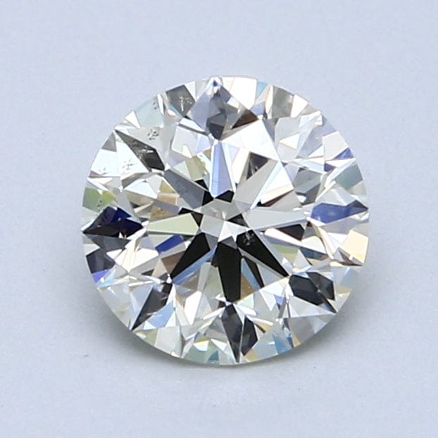 1.28 Carat L Color SI1 Clarity Round Cut Diamond for Engagement Rings & Fine Jewelry