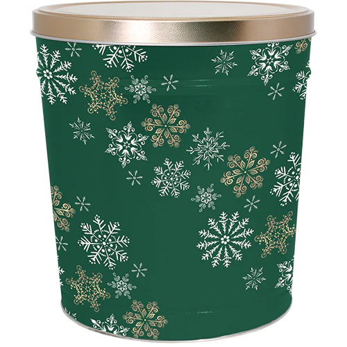 3.5 Gallon Emerald Snowfall Artificial Christmas Tree - Perfect for Home, Office, and Holiday Decorations