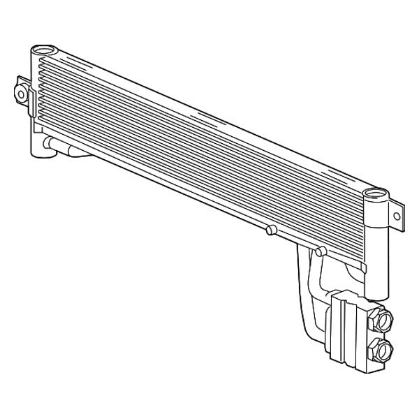 High Performance Transmission Oil Cooler - Heavy Duty Aluminum Radiator for Cars, Trucks & SUVs - Improve Gearbox Cooling Efficiency - Perfect for Off-Roading, Towing & High-Performance Driving