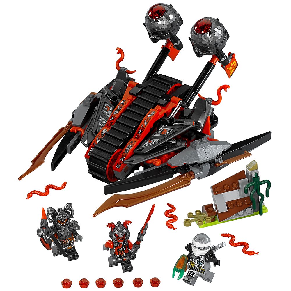 LEGO NINJAGO Vermillion Invader 70624 Building Set - Ninja Action Toy for Kids Ages 7-12 | Creative Play & Collectible Gift for Boys & Girls | Perfect for Birthday Parties & Role-Playing Adventures