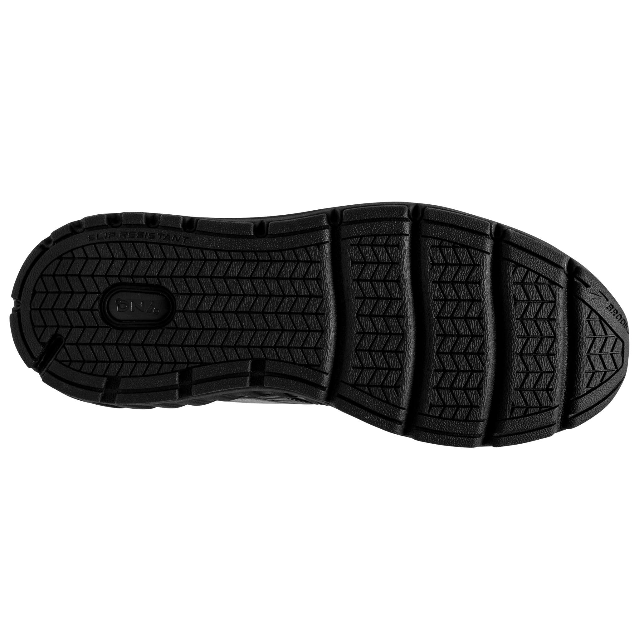 Brooks Men's Addiction Walker V-Strap 2 Walking Shoes - Supportive & Comfortable for Flat Feet - Perfect for Walking, Standing All Day & Plantar Fasciitis Relief