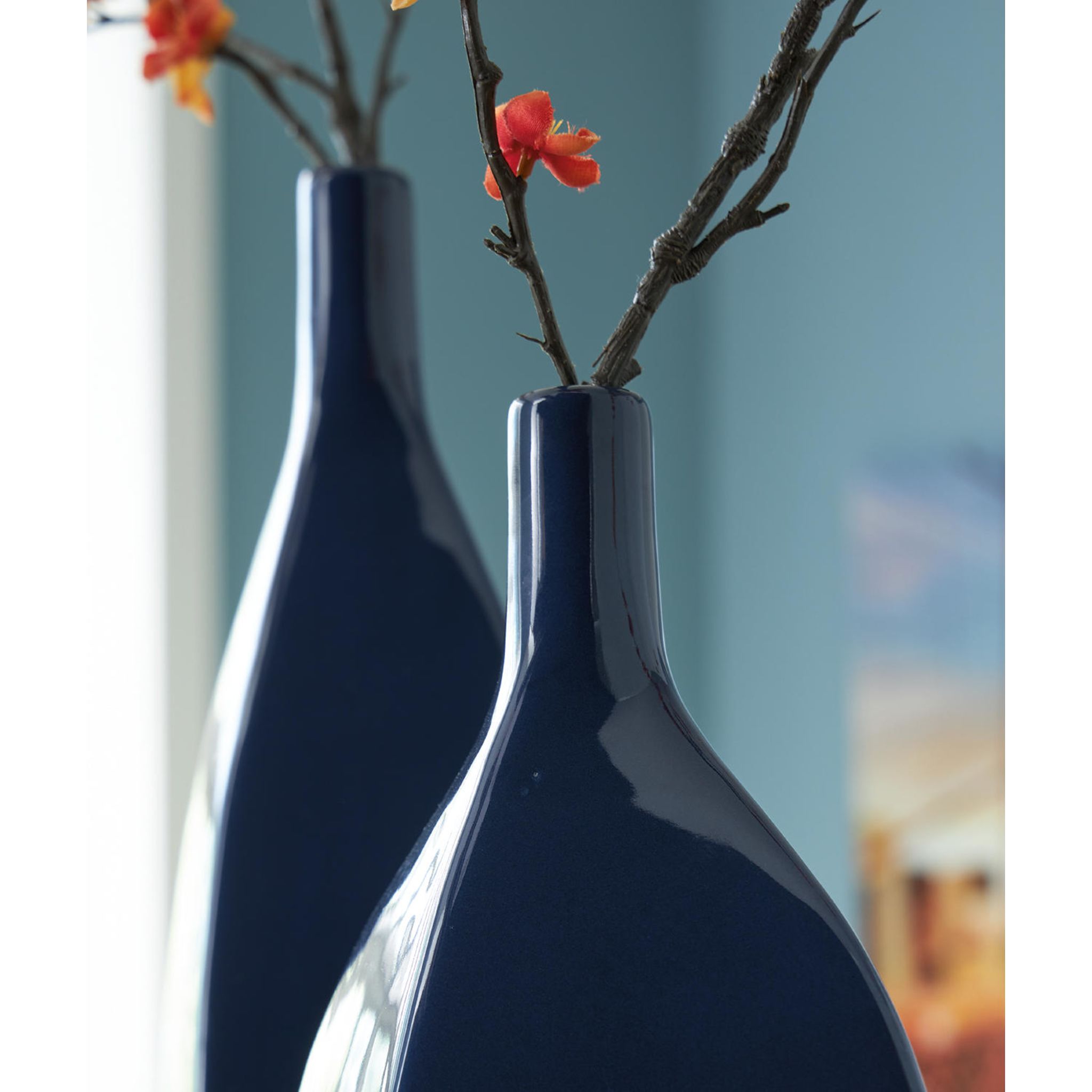 Atkinson Vase 1 - Elegant Handcrafted Ceramic Flower Vase for Home Decor, Wedding Centerpieces & Gift Giving