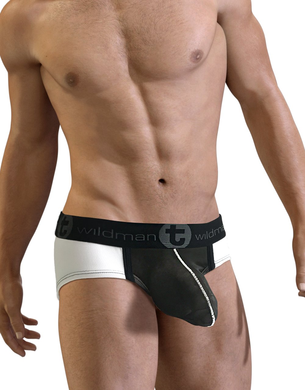 Wildmant Big Boy Pouch Brief - Transparent Underwear for Men | Comfortable See-Through Design for Nightlife & Intimate Moments