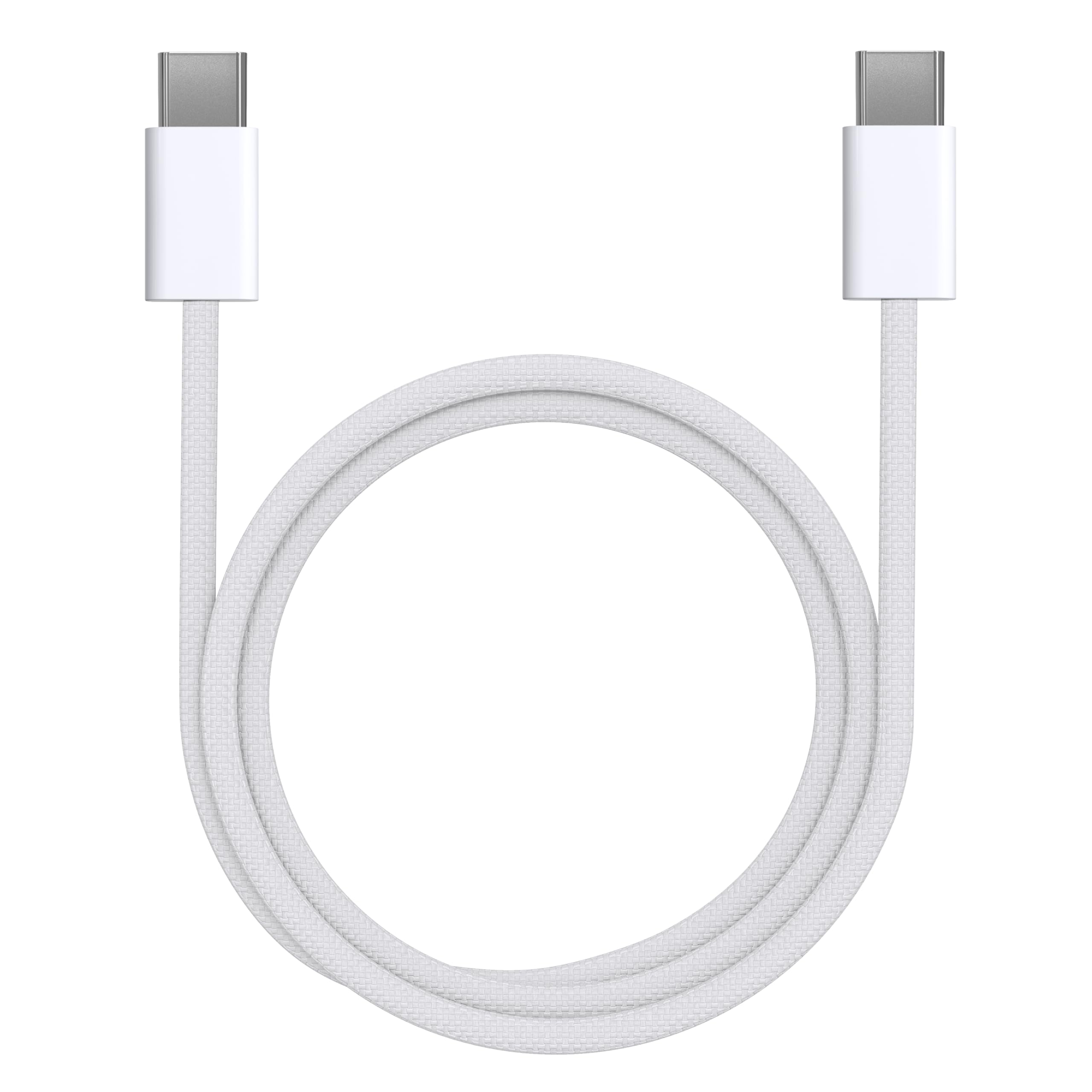 Premium Nylon Braided USB-C to USB-C Cable for iPhone 16/16 Plus/16 Pro/16 Pro Max/15/15 Plus/15 Pro/15 Pro Max - 1M Fast Charging & Data Sync Cord - Perfect for Home, Office & Travel Charging