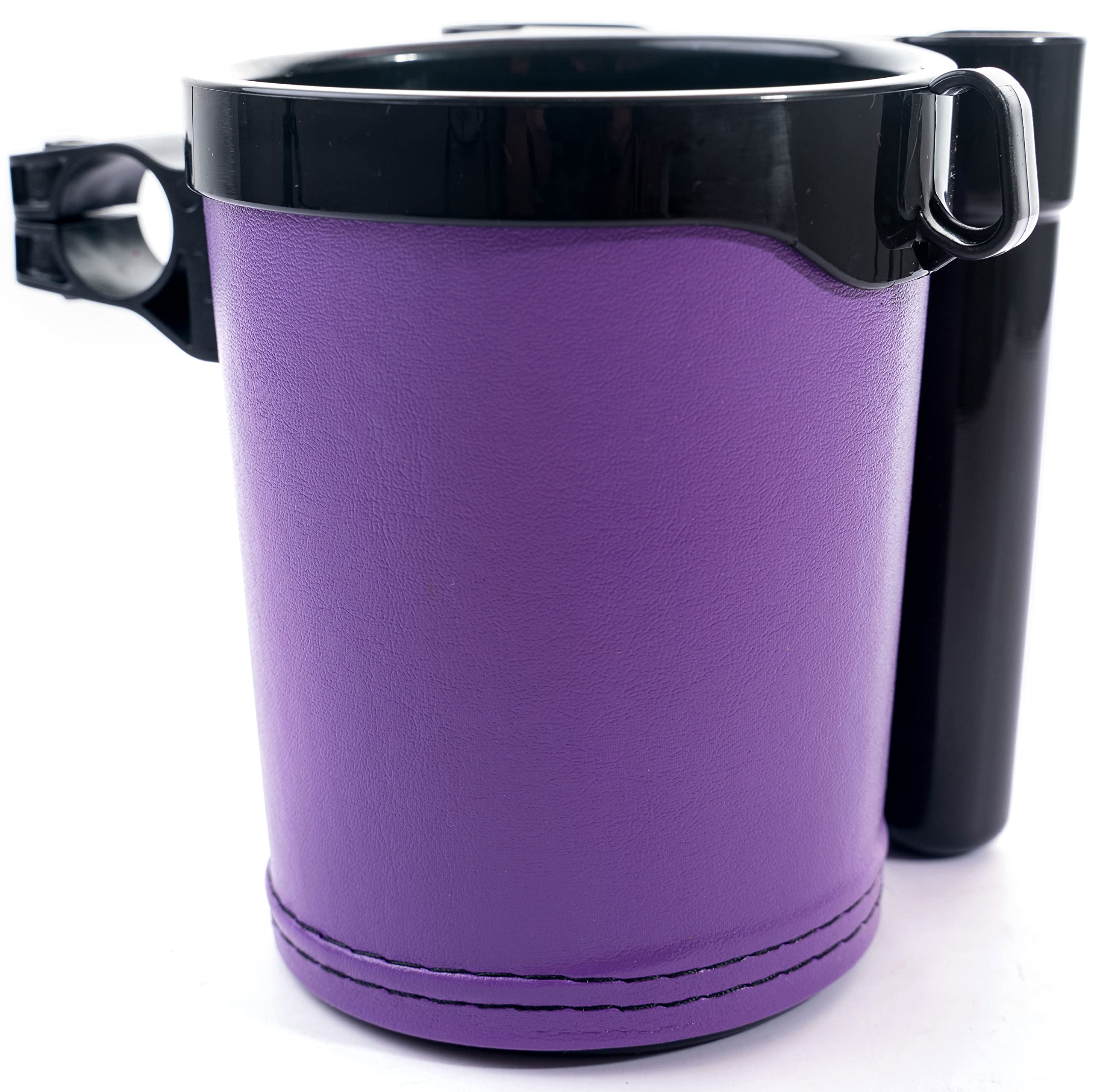 **Universal Bike Cup Holder & Phone Mount - Adjustable Handlebar Accessory for Bicycle, Motorcycle, Scooter, Boat - Purple (Perfect for Commuting, Outdoor Adventures & Water Sports)**