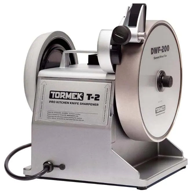 Tormek T-2 Pro Professional Kitchen Knife Sharpener - Precision Sharpening for Chefs & Home Cooks - Perfect for Kitchen, Camping & Outdoor Cooking