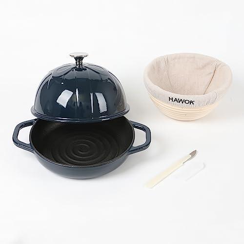 Navy Blue with Proofing Basket