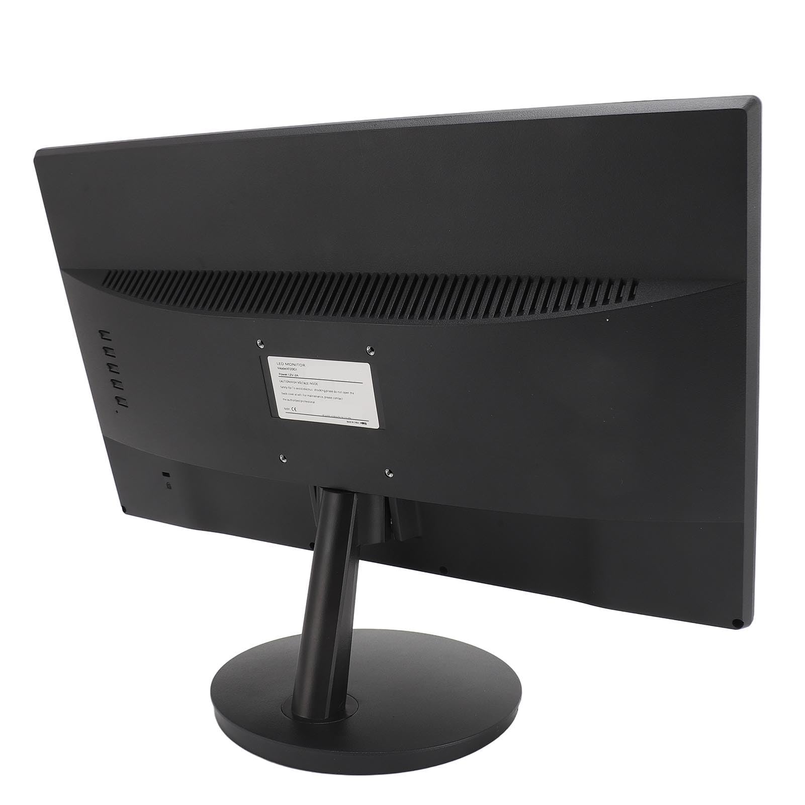 20 Inch LED Computer Monitor 1600x900 60Hz, Ultra Thin Gaming Monitor with Anti-Blue Light, VGA Port for Laptop/PC (EU Plug) - Perfect for Home Office, Gaming & Entertainment