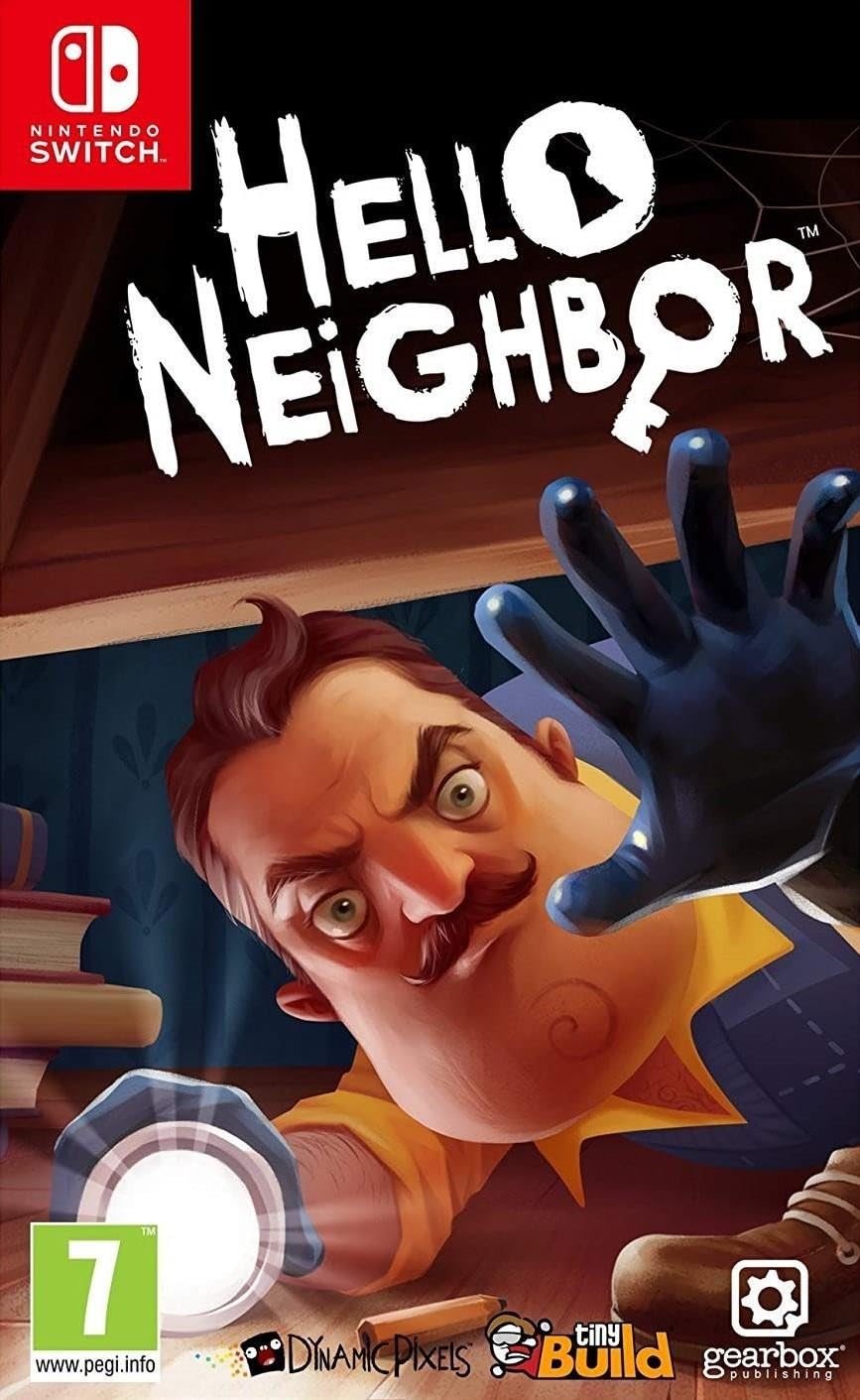 Hello Neighbor Game for Nintendo Switch - Fun Stealth Horror Adventure for Kids & Teens - Perfect for Family Game Nights & Sleepovers