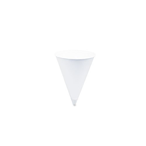 SOLO Cone Water Cups 2000 Pack - 4 oz White Paper Cups for Cold Drinks, Parties, Picnics & Office Use | Disposable Drinking Cups for Beverages, Water & Juice