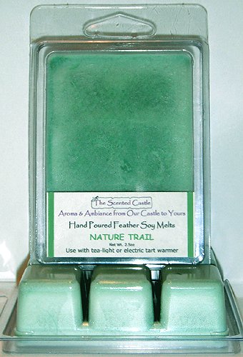2 Pack Scented Soy Wax Melts - Nature Trail Fragrance by The Scented Castle | Long-Lasting Aromatherapy for Home, Office & Relaxation | Eco-Friendly Soy Wax for Warmers & Diffusers