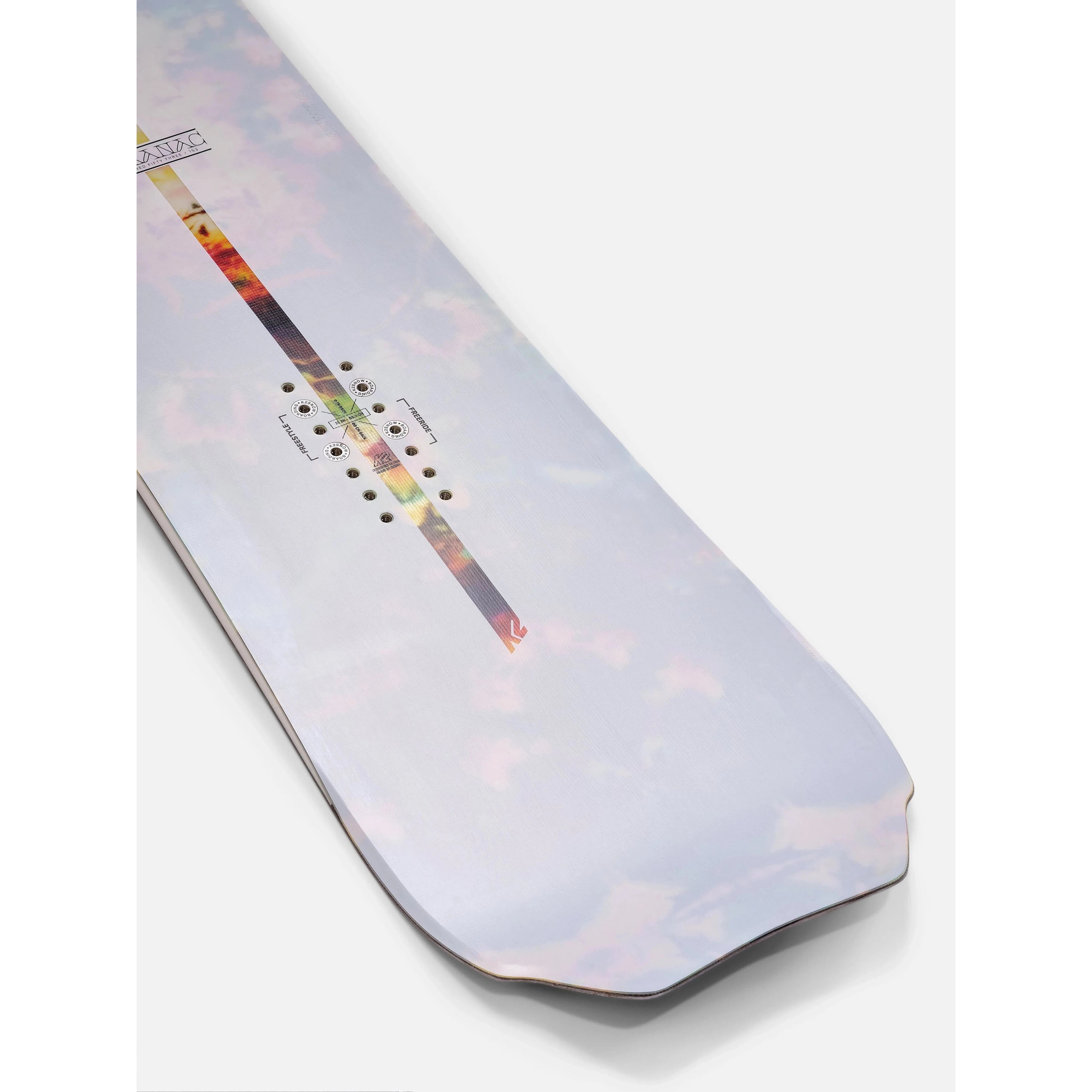 K2 Almanac Snowboard 2025 - All-Mountain Freestyle Snowboard for Men & Women | Perfect for Powder, Park & Freeride | Durable Construction & Responsive Ride