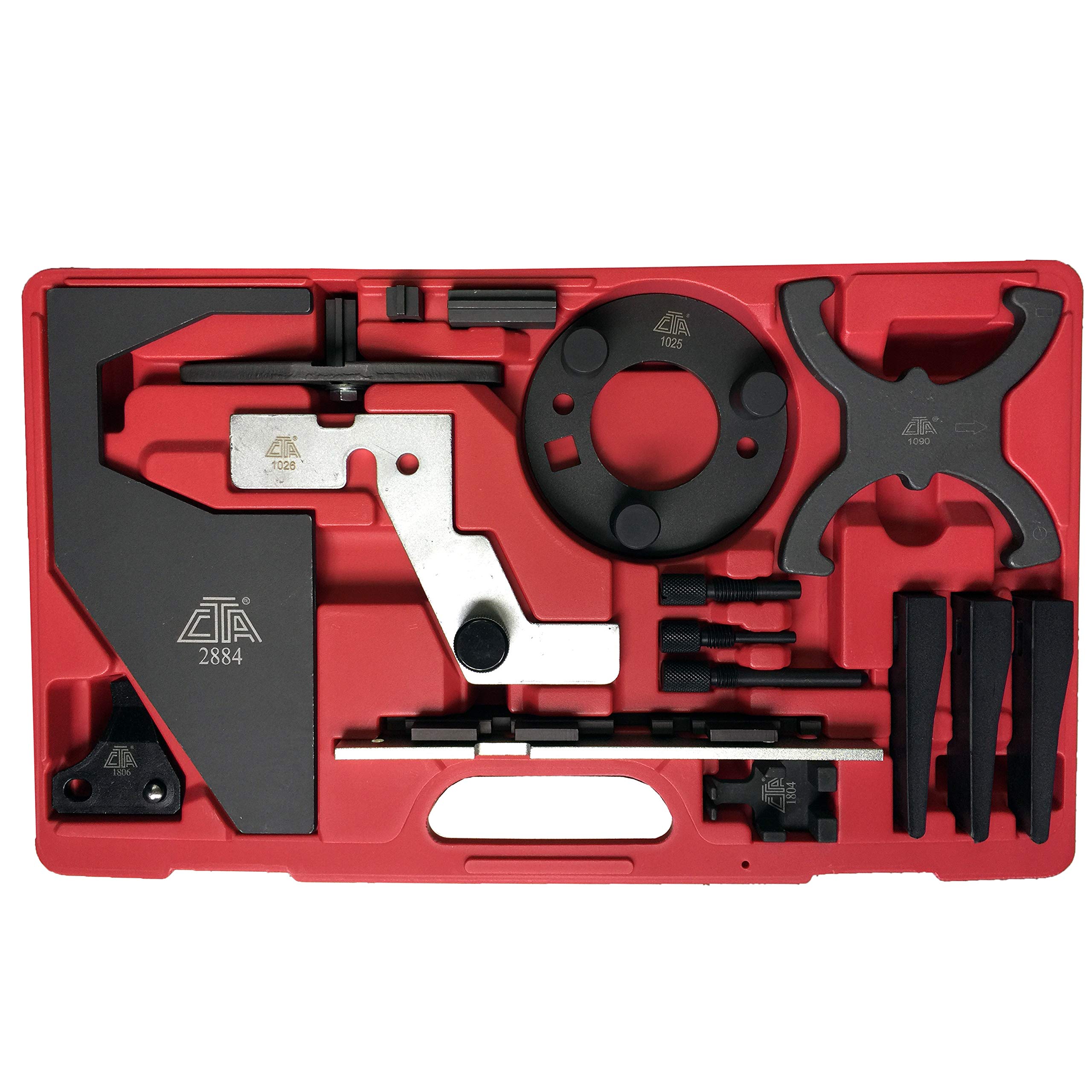 CTA Tools 5063 Professional Camshaft Timing Tool Kit - Compatible with Ford 2.0L/2.3L/2.5L & Mazda L Engines | Perfect for Timing Belt Replacement & Engine Repair | DIY Mechanic & Professional Use