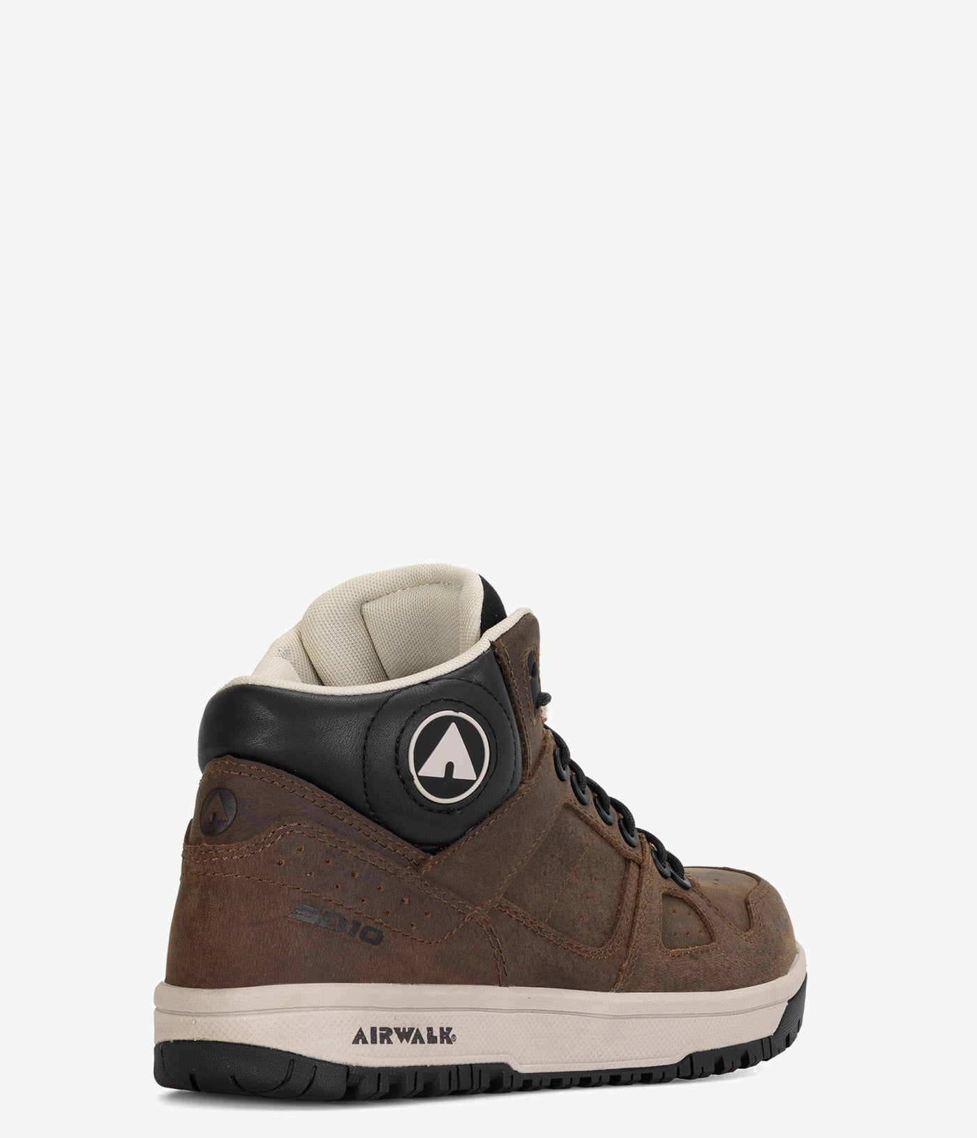 Airwalk Mongo Mid Composite Toe ESD Work Shoes for Men - Slip Resistant & Electrical Hazard Protection for Construction & Warehouse Workers