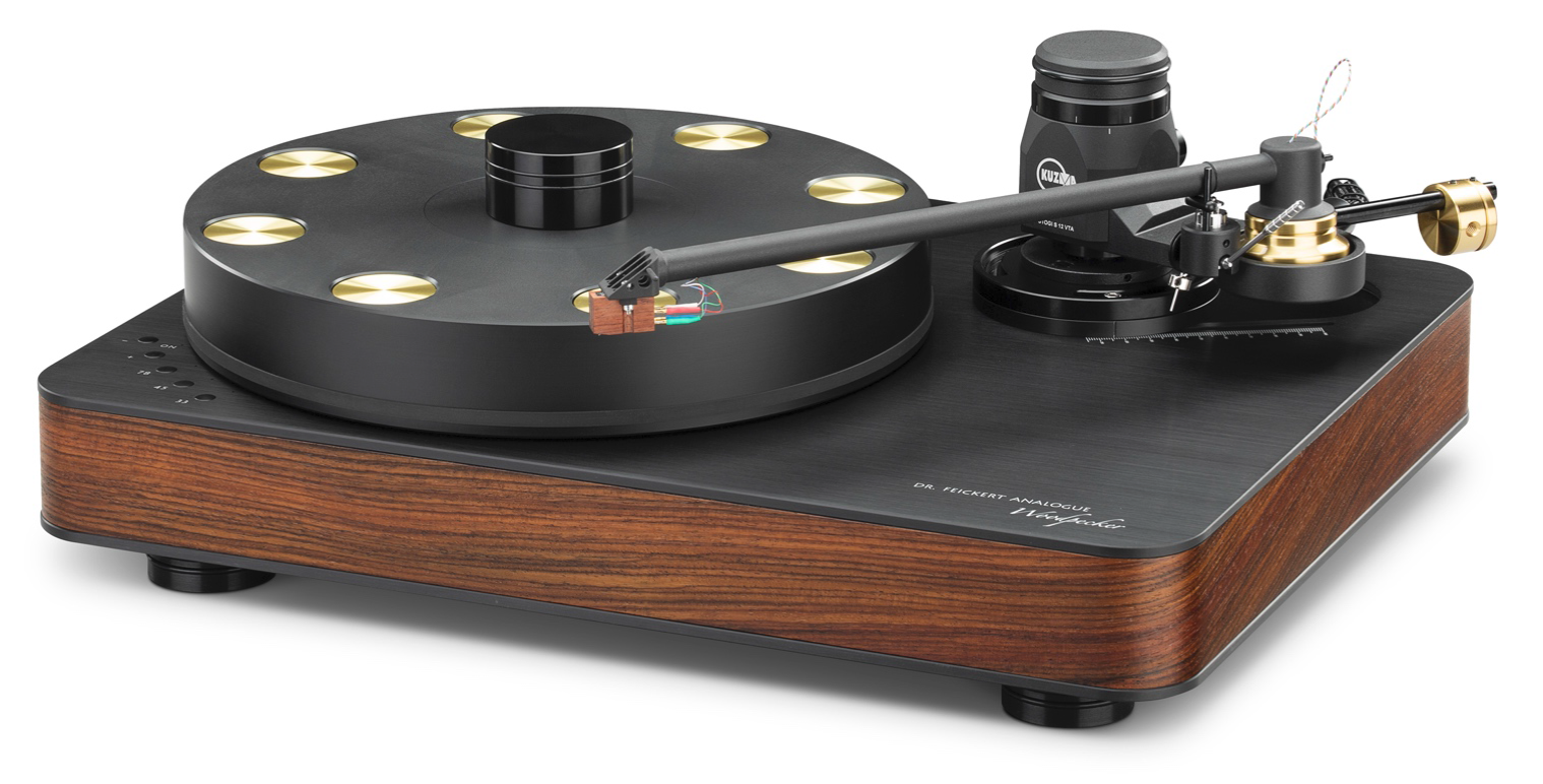 Premium Dr. Feickert Analogue Woodpecker Turntable - High-End 12