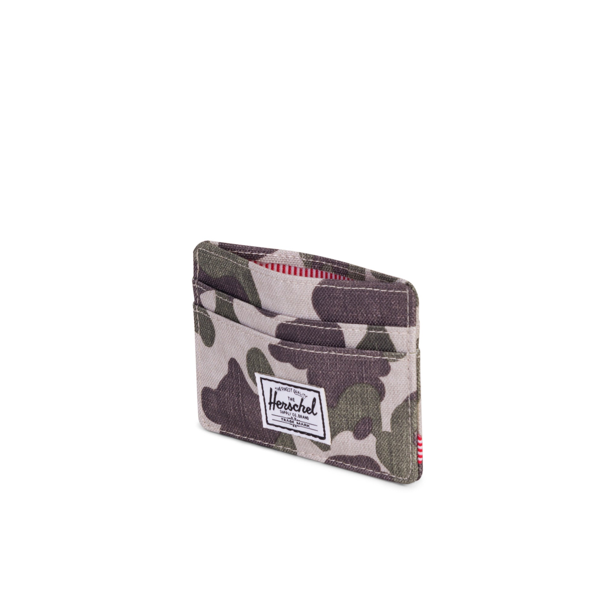 Herschel Charlie Wallet - Frog Camo Design RFID Blocking Bifold Wallet for Men | Perfect for Travel, Work & Everyday Use