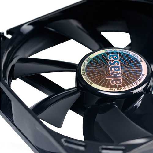 Akasa 4-Pin PWM CPU Cooler with 4 Heat Pipes & 12cm Fan - Compatible with Intel LGA775/LGA2011 & AMD Sockets - Perfect for Gaming PCs & Workstation Cooling