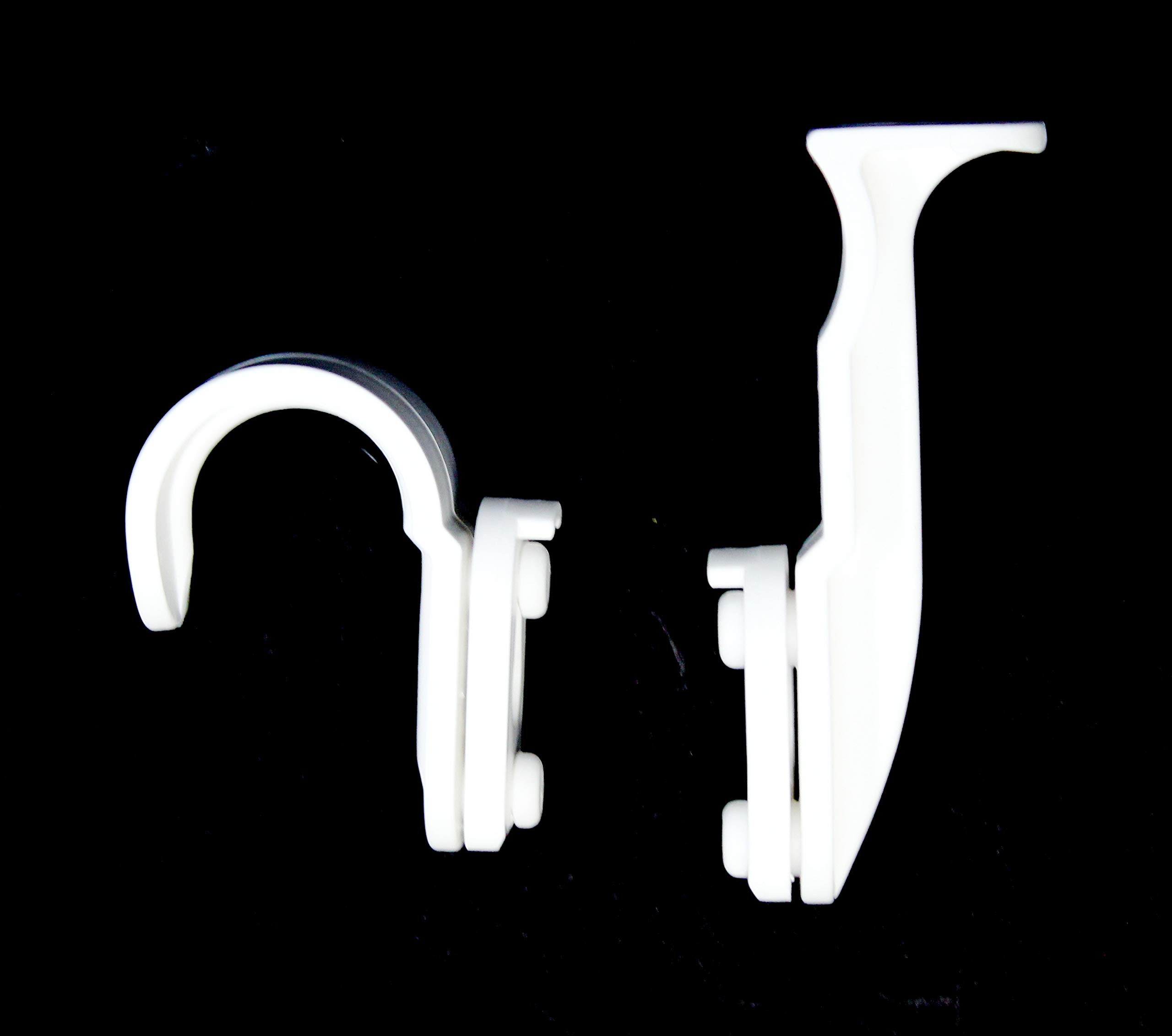 White Plastic Latch Set Kit for Solar Group Standard Mailbox Repair - Durable Replacement Parts for USPS Approved Mailboxes | Perfect for Home, Office & Rural Mailbox Maintenance