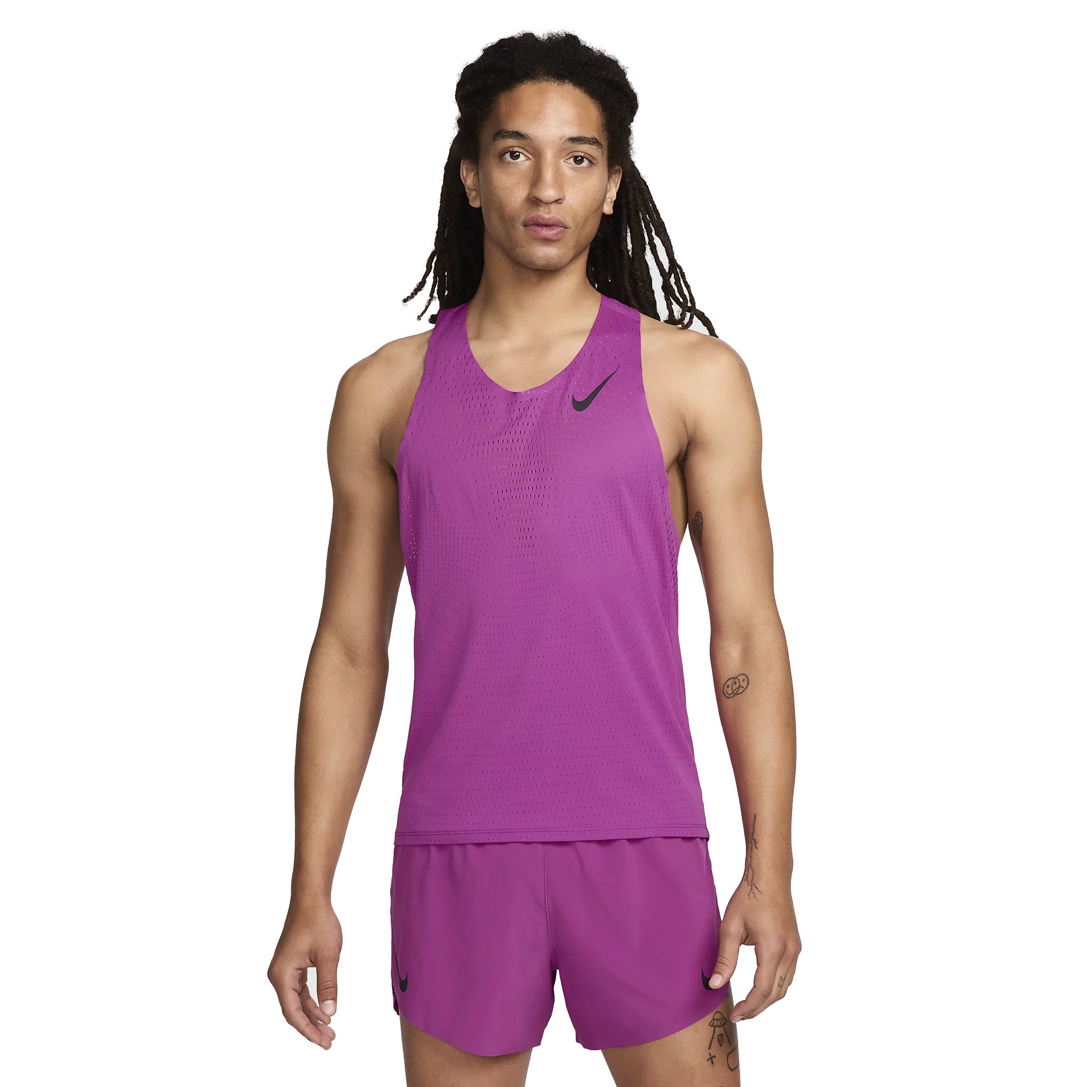 Nike AeroSwift Dri-FIT ADV Men's Running Singlet - Lightweight & Breathable Performance Top for Marathon, Training & Gym Workouts