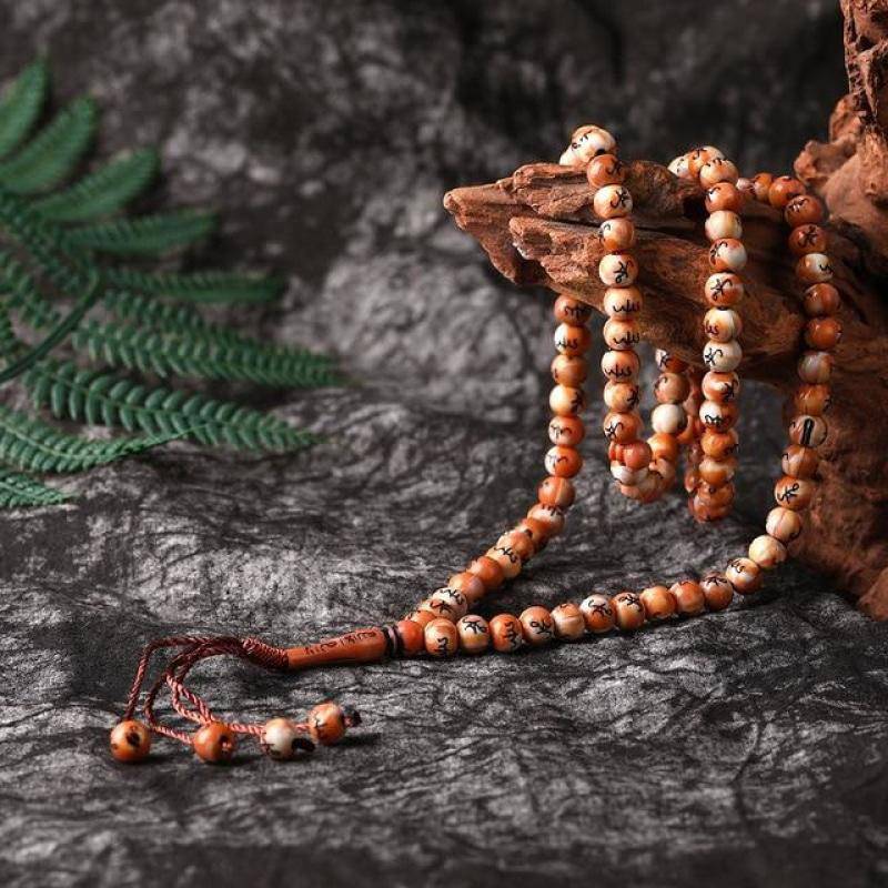 99 Tasbih Beads Islamic Prayer Rosary - Misbaha Tesbih for Muslim Dhikr & Meditation - Perfect for Daily Worship, Stress Relief & Spiritual Connection