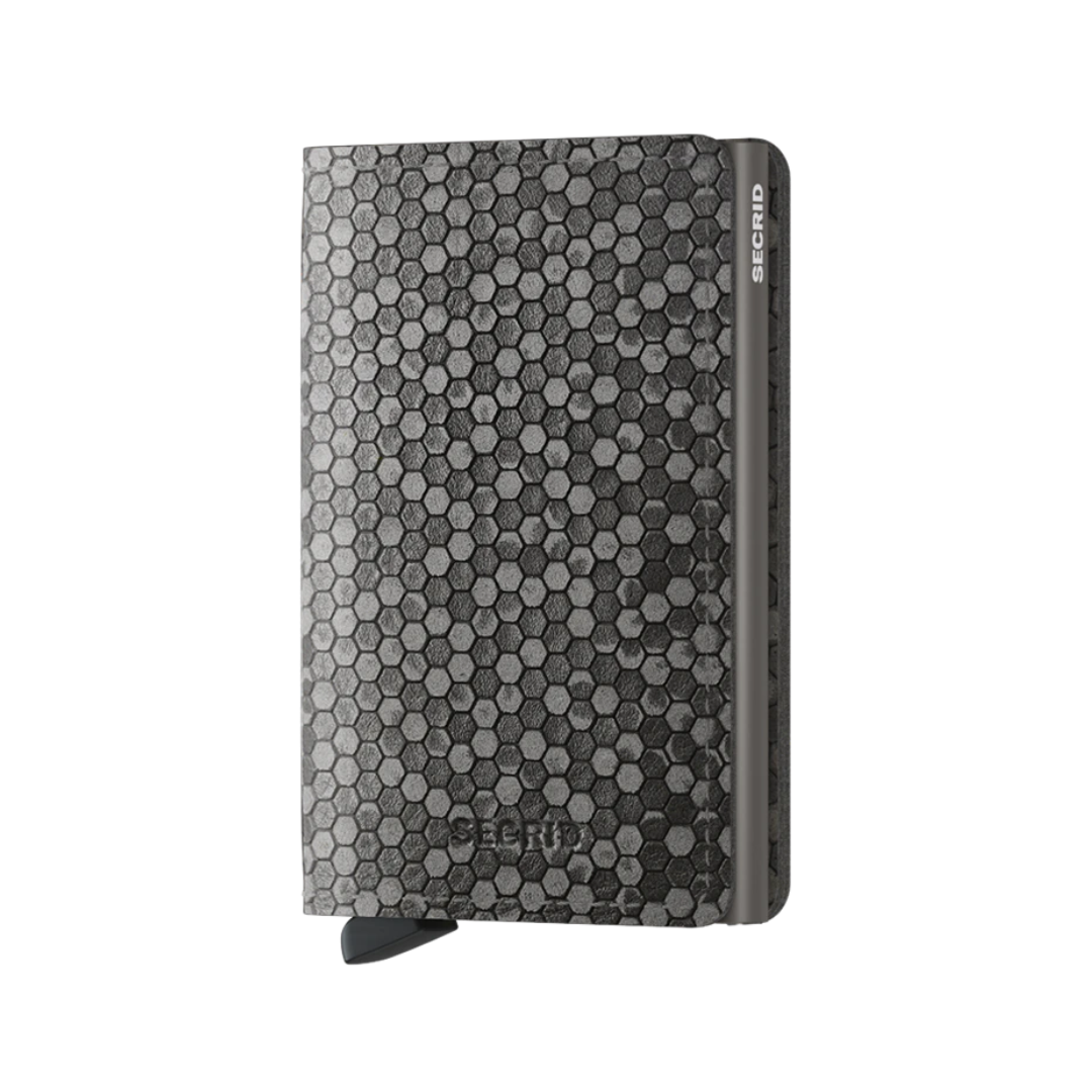 SECRID Slimwallet Hexagon - RFID Blocking Minimalist Wallet for Men & Women | Compact & Durable Card Holder for Travel, Business & Everyday Use
