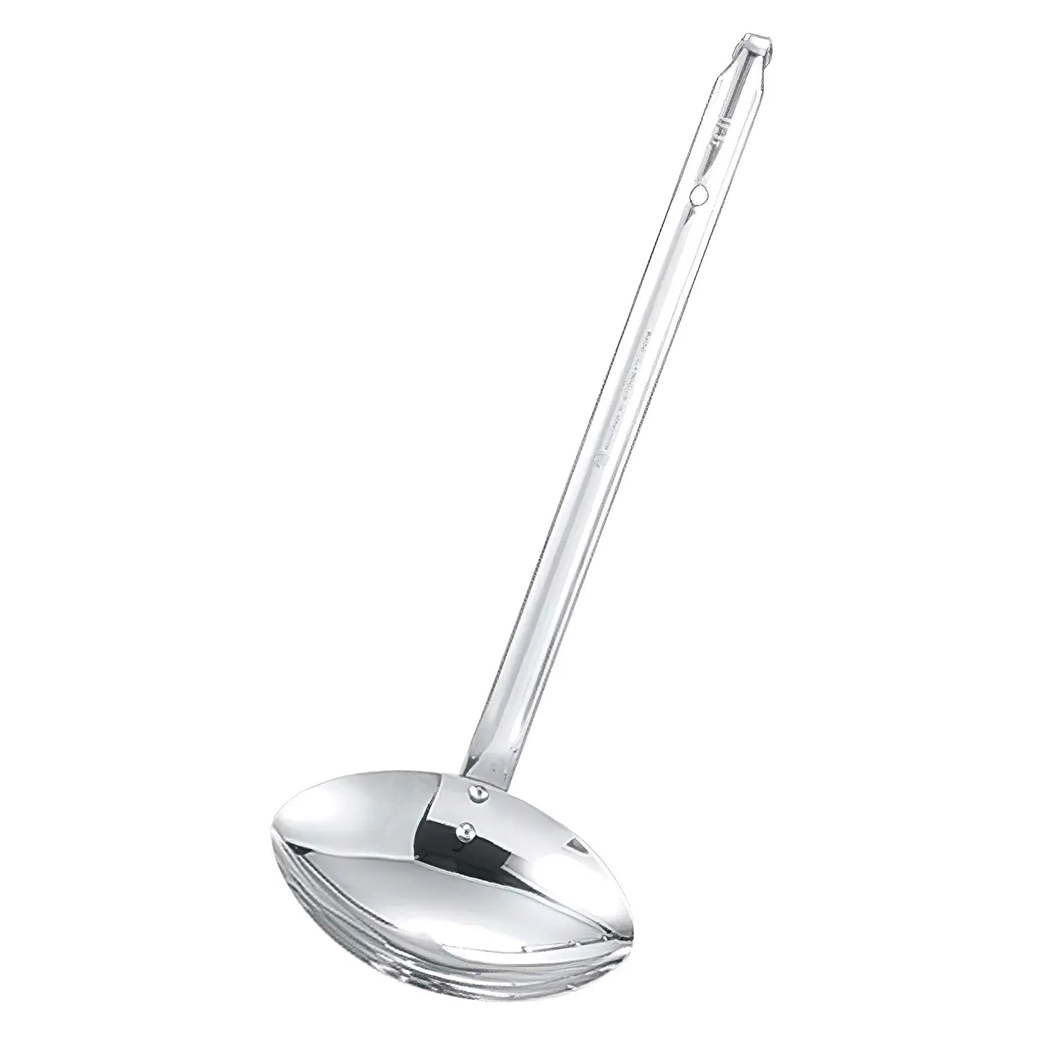Premium Stainless Steel Double-Sided Scooping Ladle - Soup, Sauce & Cooking Utensil for Kitchen, Camping & BBQ