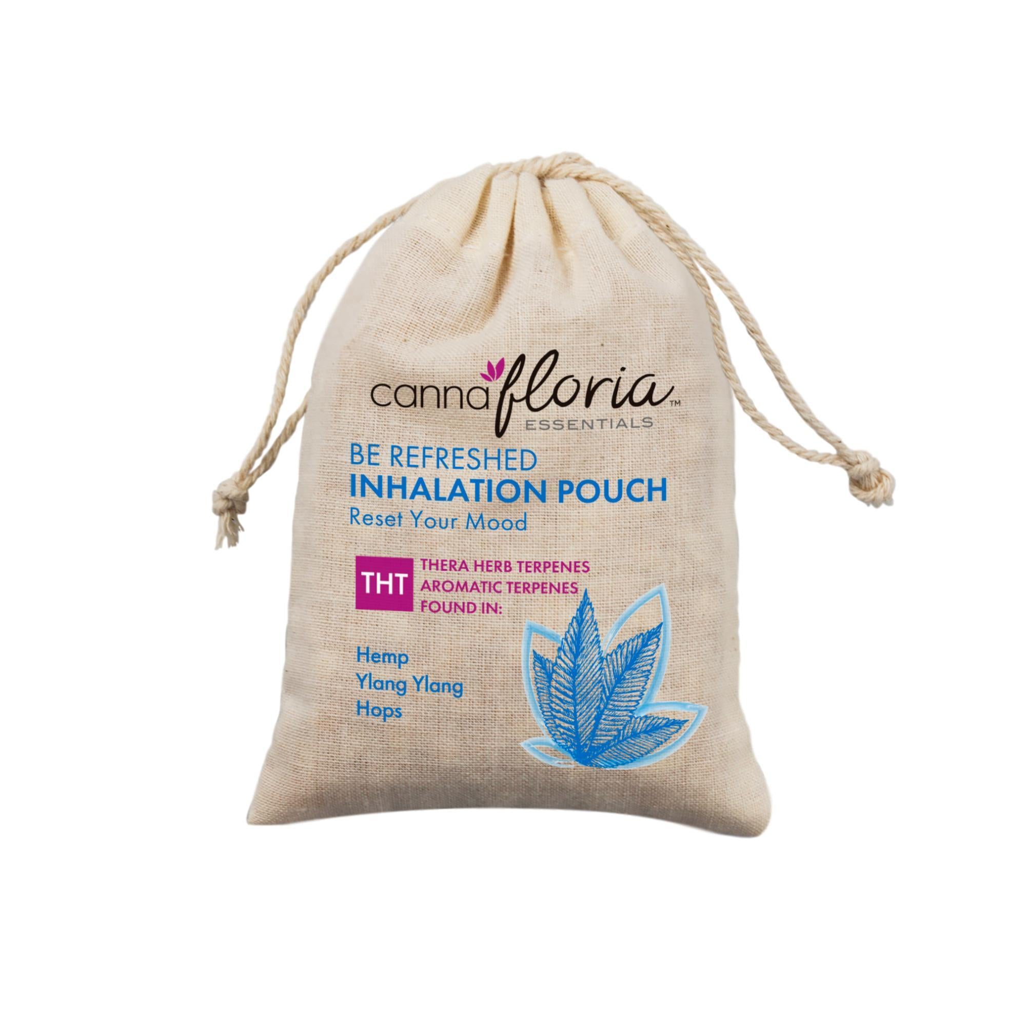 Cannafloria Inhalation Pouches - 2 Pack | Herbal Relaxation & Stress Relief | Perfect for Travel, Work, and On-the-Go Use