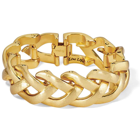 Brighton Grand Canal Gold Tone Bracelet - Elegant & Timeless Jewelry for Women, Perfect for Parties, Weddings & Everyday Wear