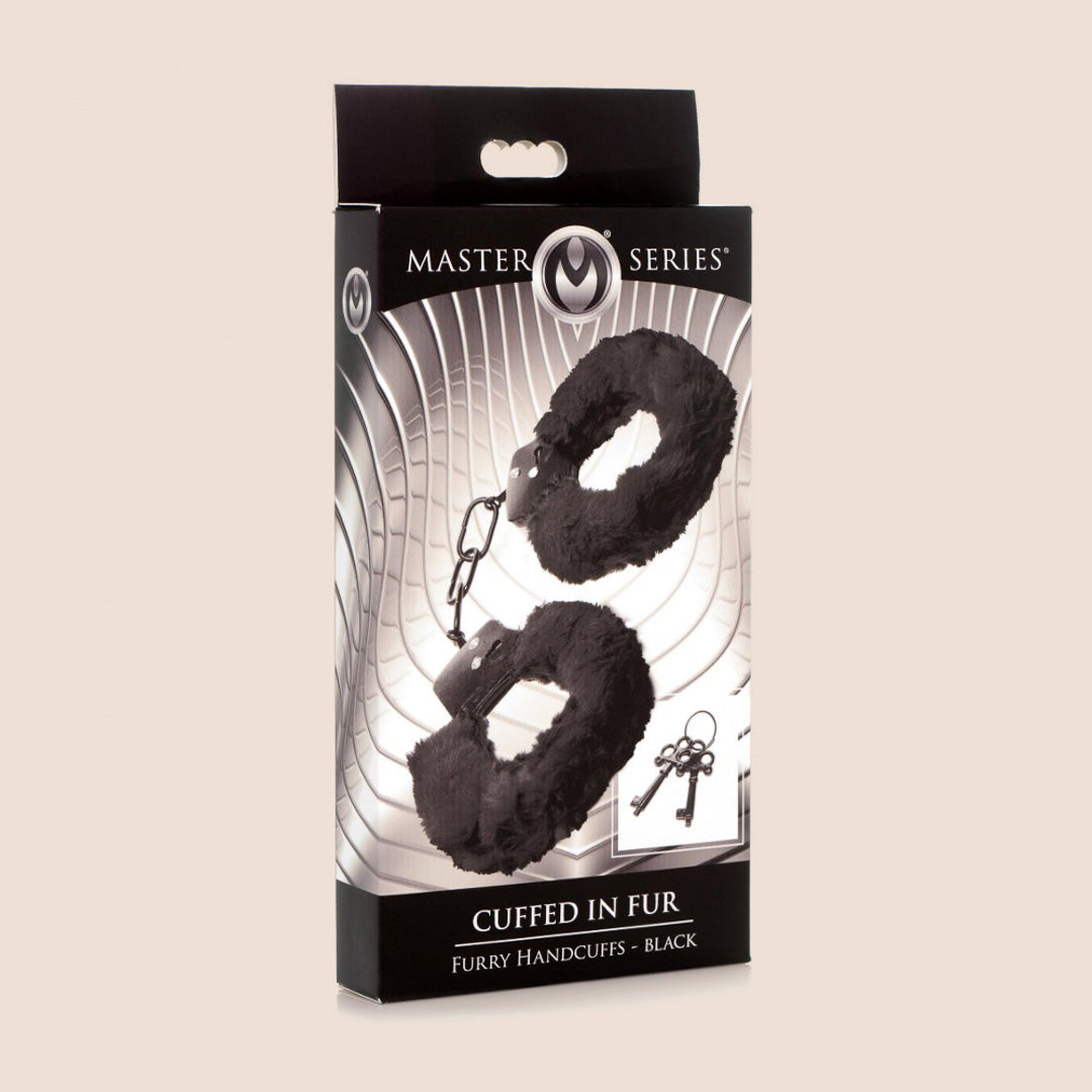 Fluffy Furry Handcuffs - Soft & Cozy Restraints for Couples Play, Roleplay & Bedroom Fun - Perfect for Valentine's Day & Romantic Nights