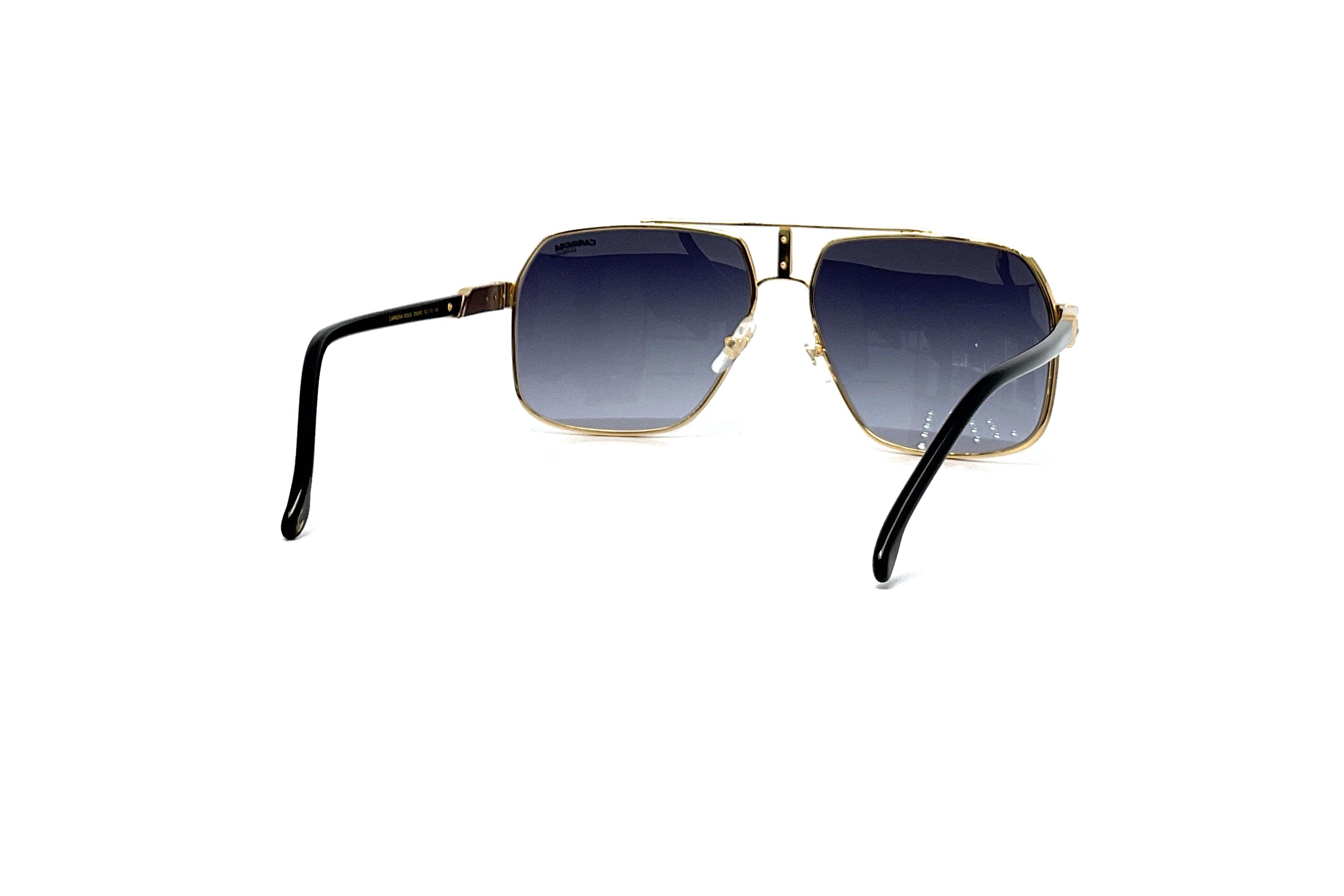 Carrera 1055/S Sunglasses - Black Gold Frame - UV Protection - Polarized Lenses - for Driving, Running & Outdoor Sports