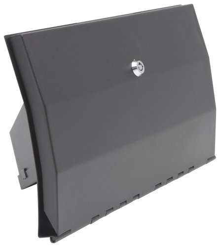 Smittybilt 812101 Black Security Glove Box - Heavy Duty Lockable Storage for Jeep, Truck & Off-Road Vehicles - Perfect for Tools, Documents & Valuables Protection