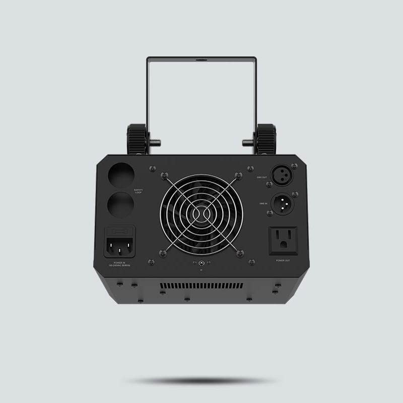 Chauvet DJ Abyss 2 LED Moving Head Light - Black Metal Housing, 5+ Color Options, Manual Focus - Perfect for DJ Shows, Nightclubs, Weddings & Outdoor Events