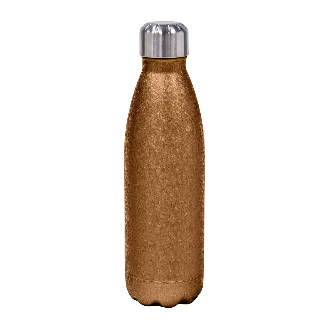 17oz Vacuum Insulated Stainless Steel Sports Water Bottle - Leak Proof, Double Wall, Keeps Drinks Hot/Cold for 24 Hours - Golden - Perfect for Gym, Hiking, Camping & Outdoor Activities