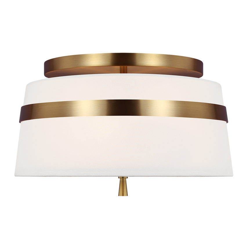Cordtlandt 3Lt Semi Flush Mount Ceiling Light Fixture - Modern LED Lighting for Bedroom, Living Room, Kitchen - Various Colors & Finishes Available