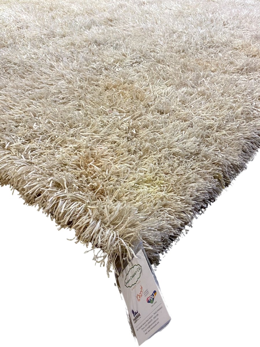 Plush Soft Shag Rug for Living Room - 8x6.5 Feet Fluffy Area Rug - Cozy Home Decor for Bedroom, Nursery & Dorm - Machine Washable & Non-Slip Backing