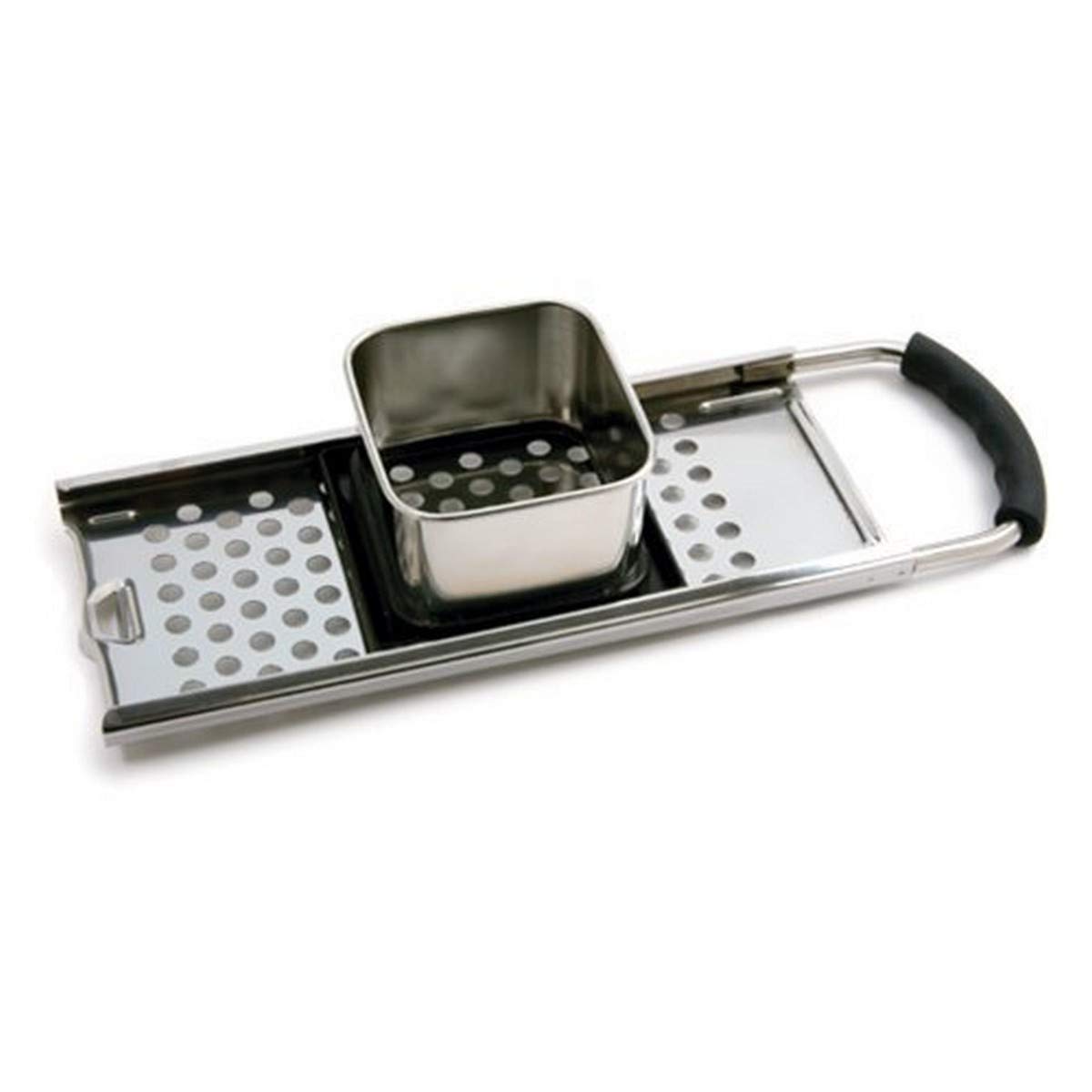 Norpro 3129 Stainless Steel Spaetzle Maker - Durable German Noodle Press for Homemade Pasta & Dumplings - Perfect for Kitchen, Restaurant & Food Prep