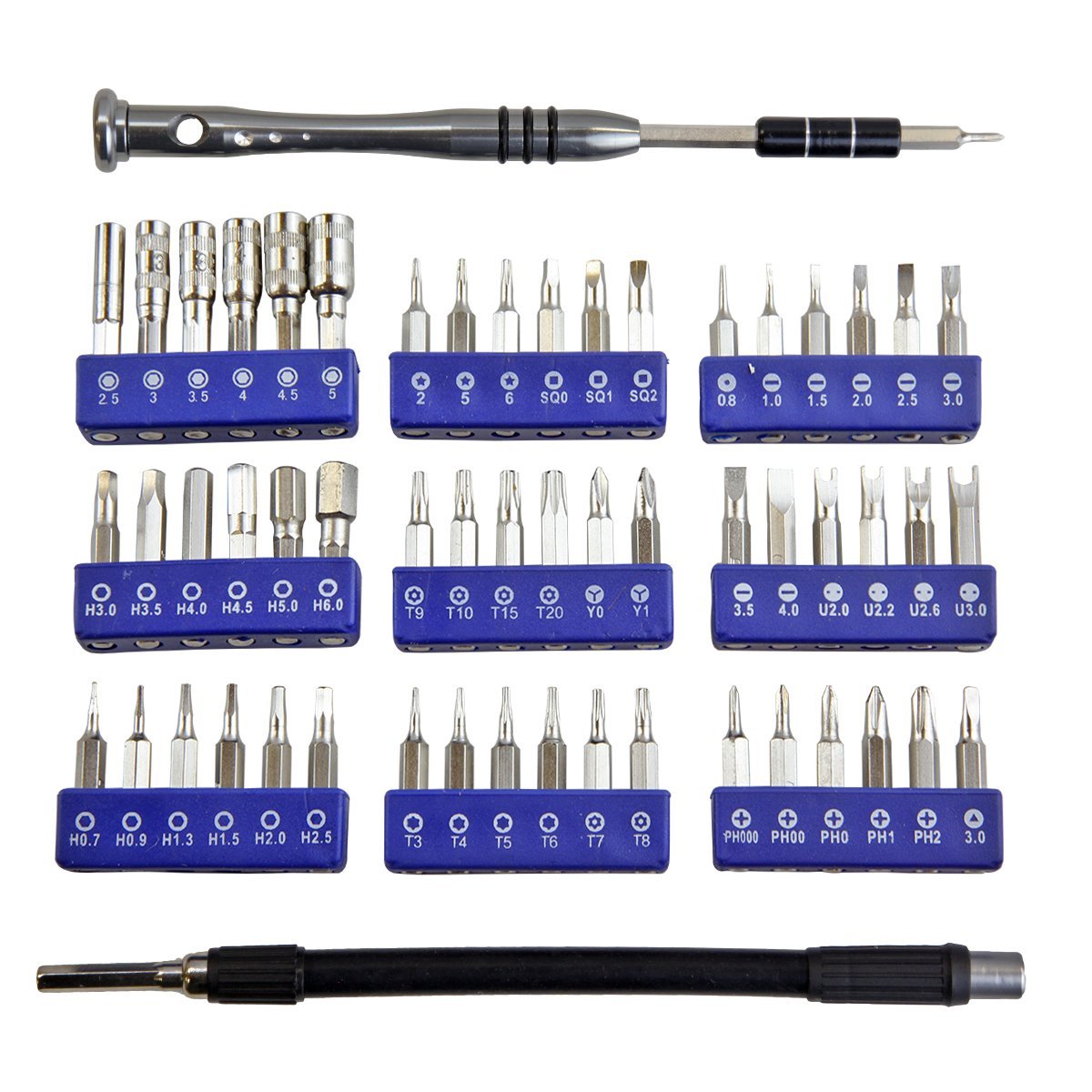 86-Piece Premium Electronics Precision Repair Tool Kit for iPhone, Samsung, Smartphones, Tablets, Laptops & Gaming Consoles - Perfect for DIY Repairs, Tech Maintenance & Electronic Projects