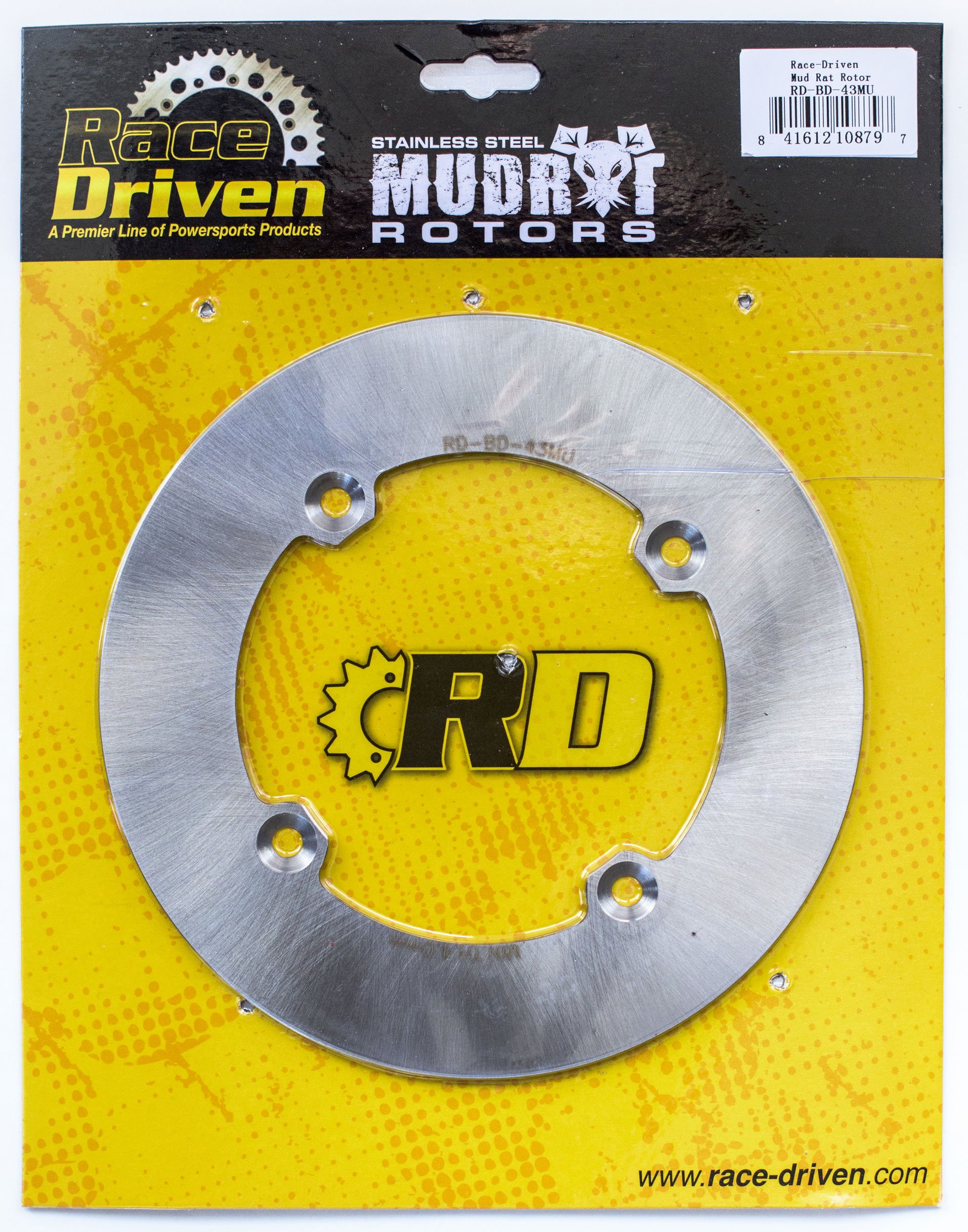 2012-2015 Can-Am Outlander XT 800R Front & Rear MudRat Solid Brake Rotors - Durable Off-Road Performance for ATV Trail Riding & Mud Adventures
